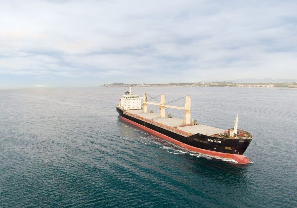 Transit: DON JUAN entering English South Coast at The Dover Strait