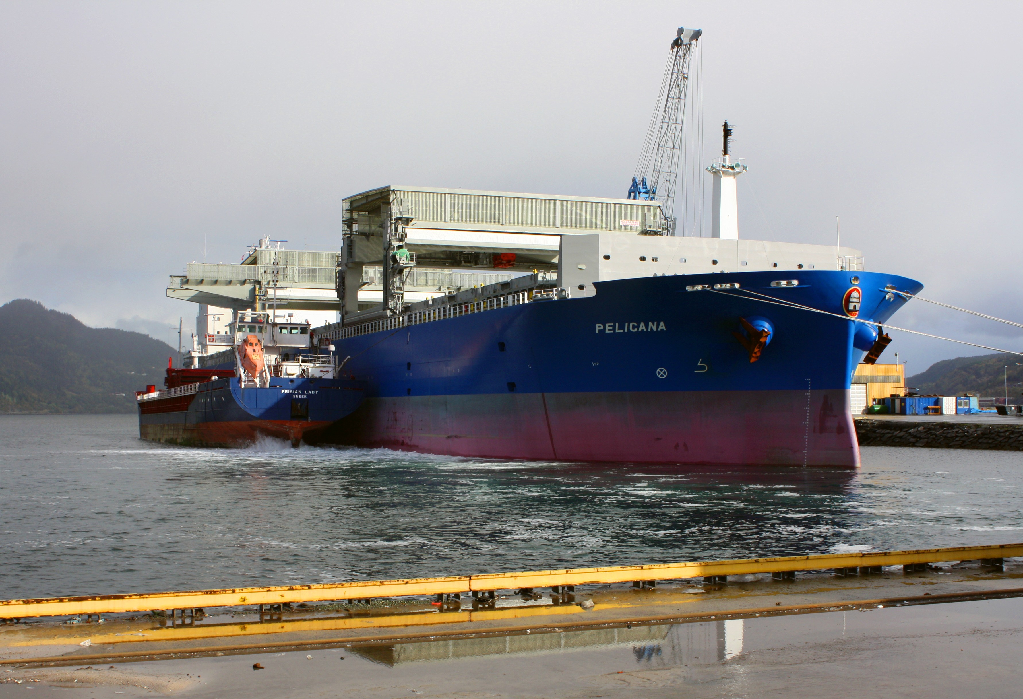 Transit: PELICANA             entering English South Coast at The Dover Strait