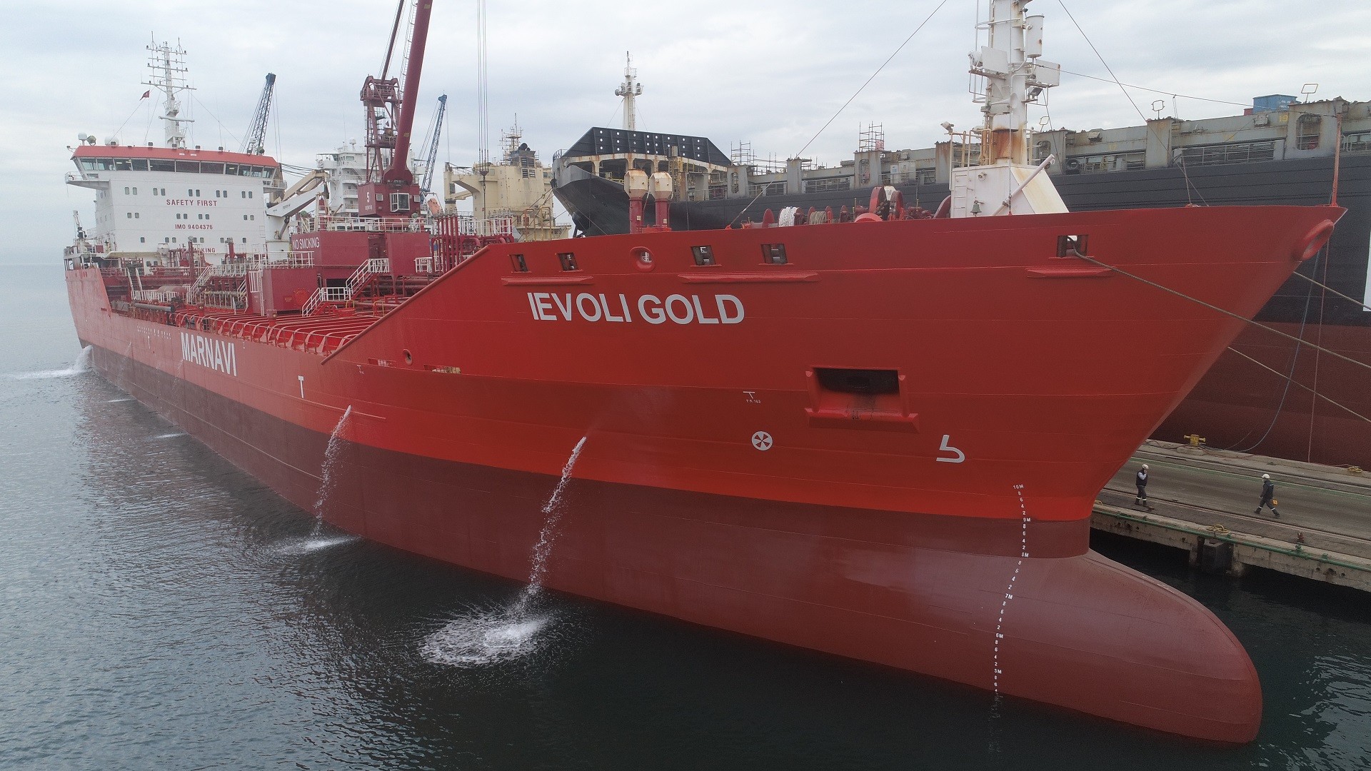 Transit: IEVOLI GOLD          entering English South Coast at The Dover Strait