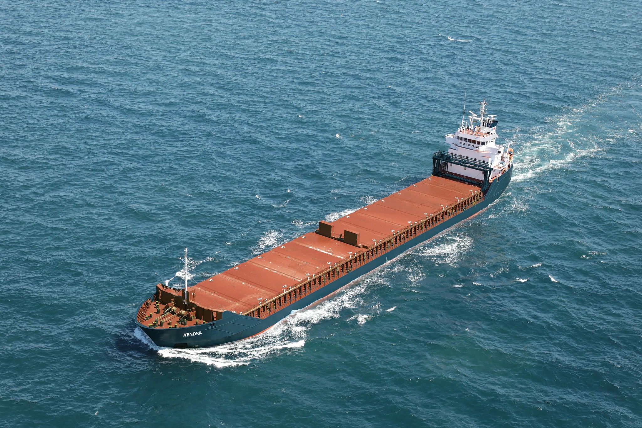 Transit: KENDRA               entering English South Coast at The Dover Strait