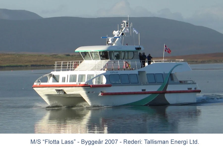  Scottish East Coast - FLOTTA LASS          transiting John O'Groats Approach