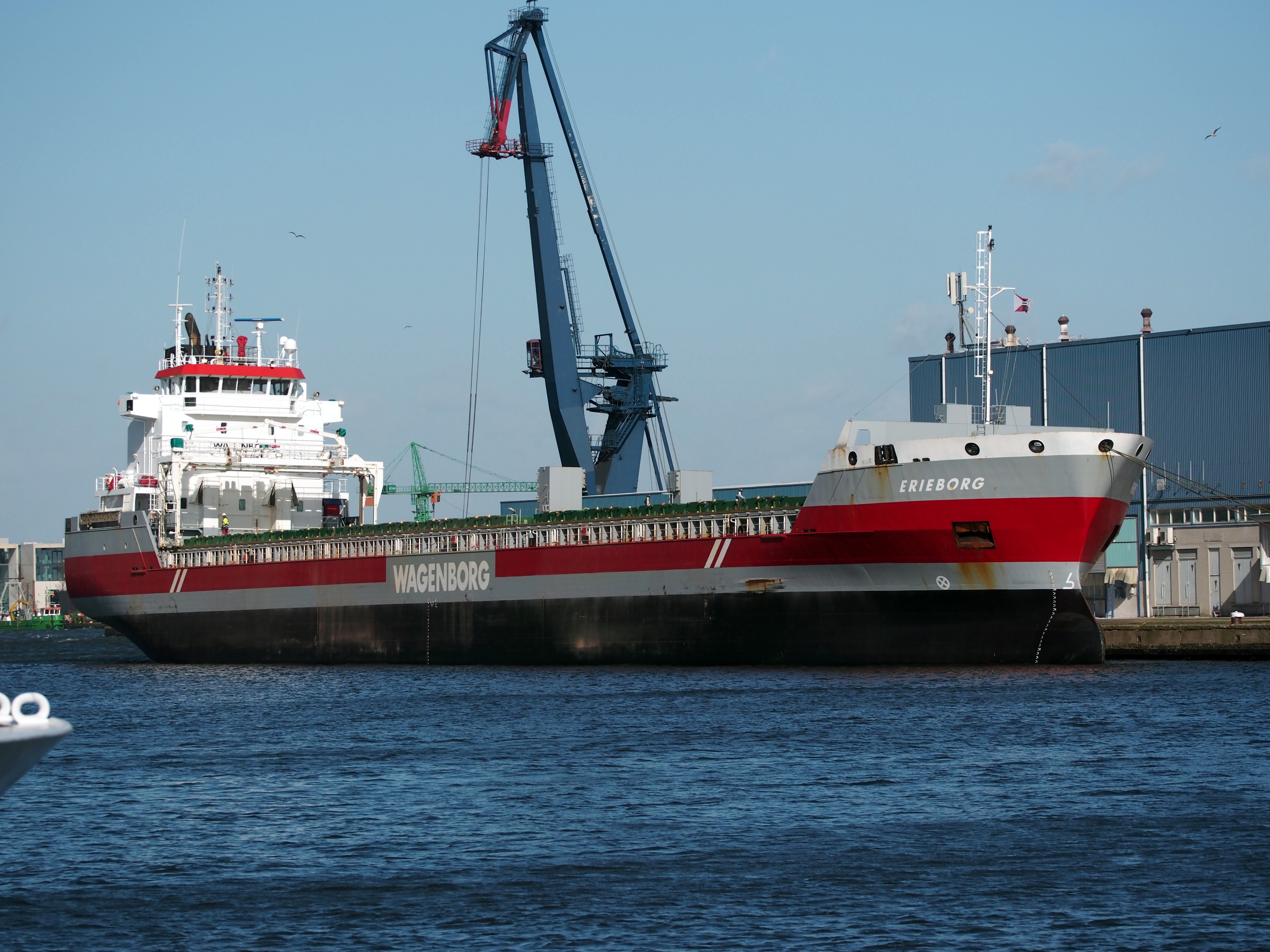 Transit: ERIEBORG             entering English South Coast at The Dover Strait