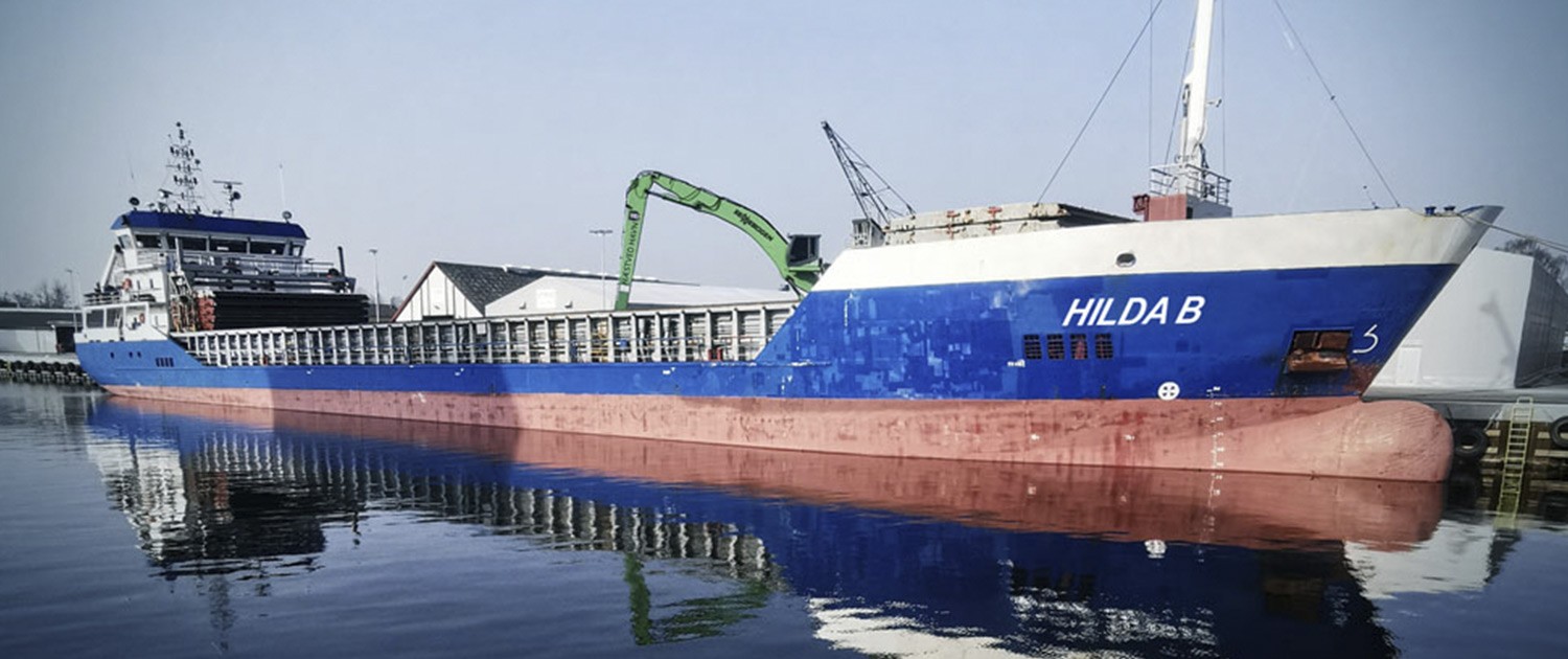 Teeside Departure: HILDA B