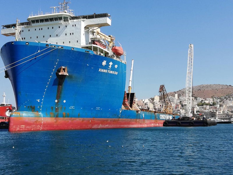 Transit: XIANG YUN KOU        entering English South Coast at The Dover Strait