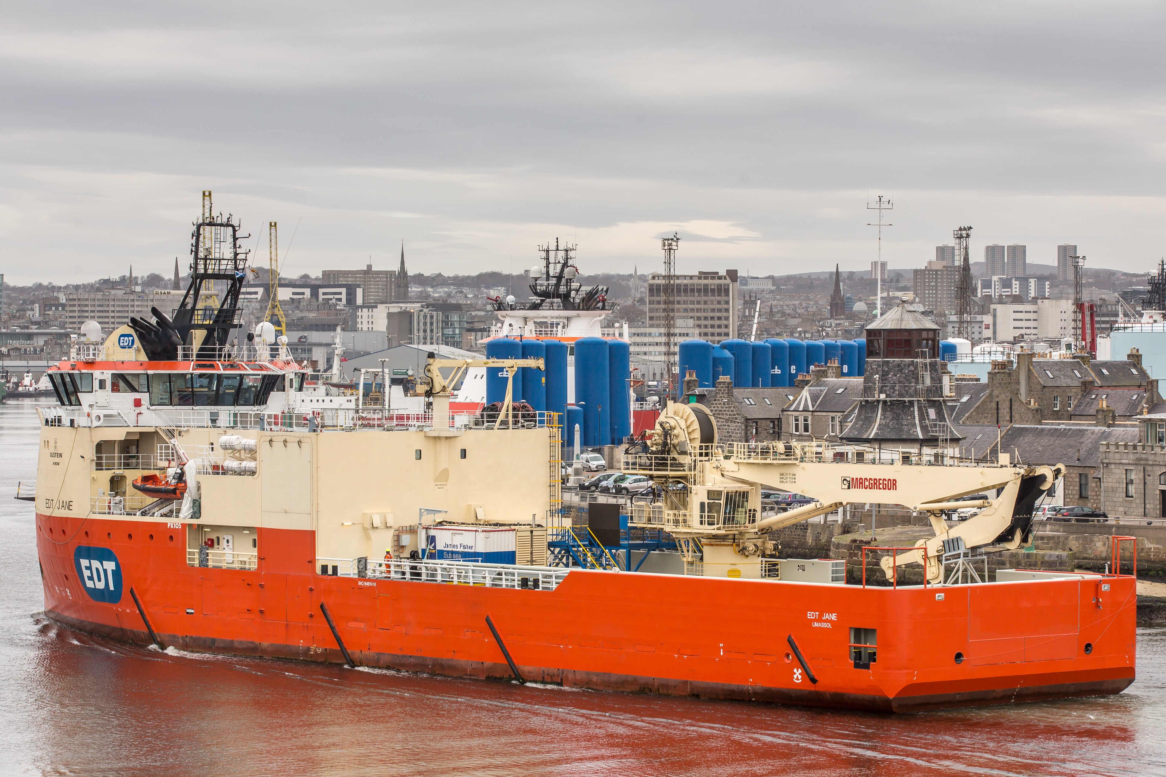Aberdeen Departure: EDT JANE