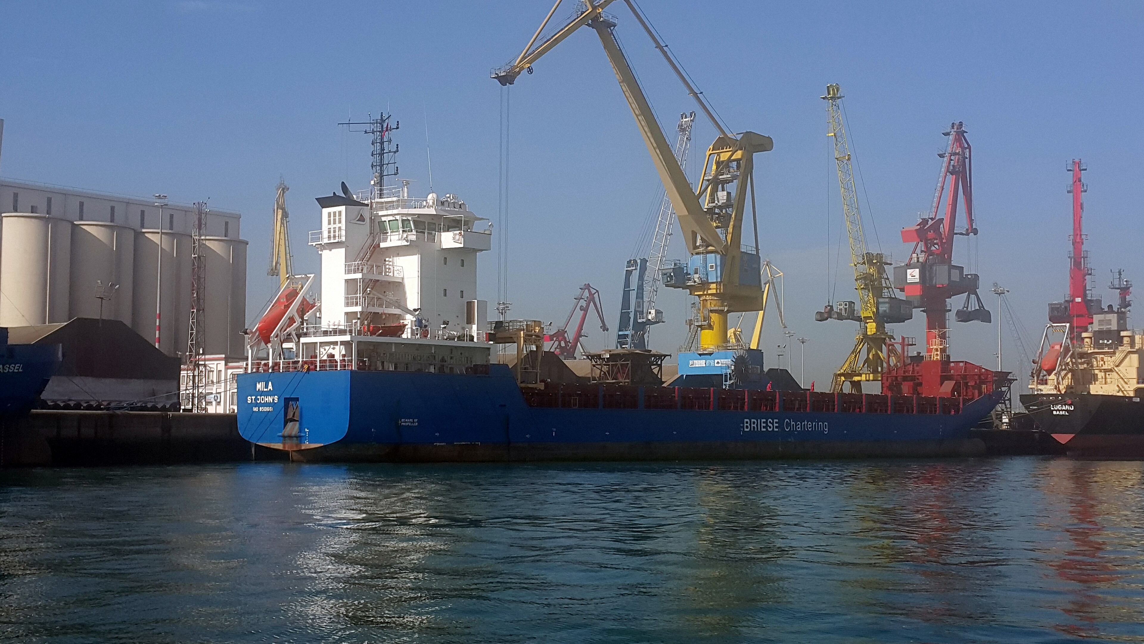Transit: MILA                 entering English South Coast at The Dover Strait