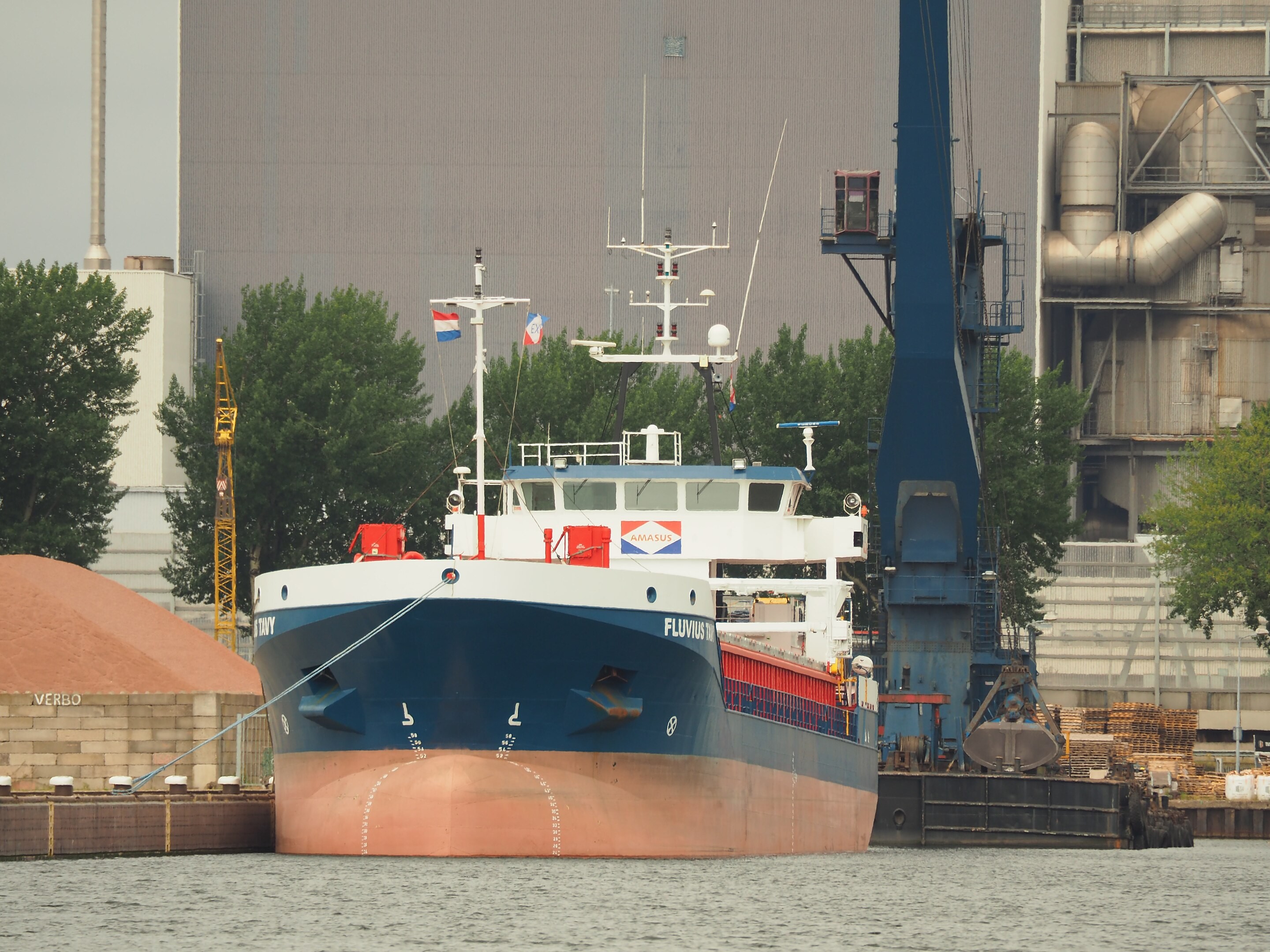 Transit: FLUVIUS TAVY entering English South Coast at The Dover Strait