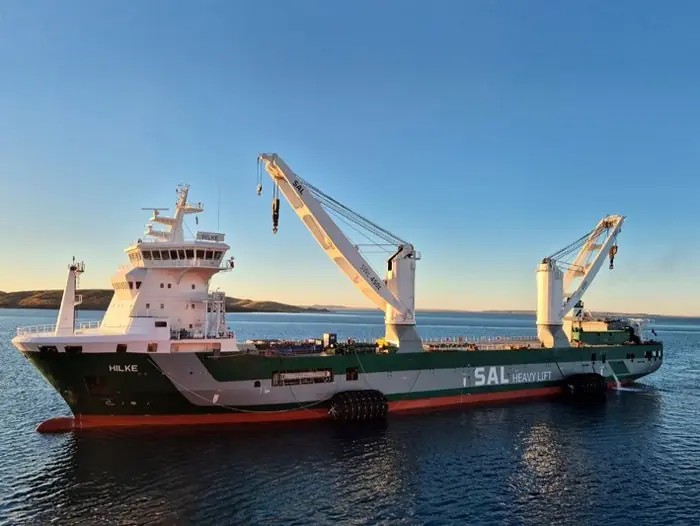 Transit: HILKE entering English South Coast at The Dover Strait