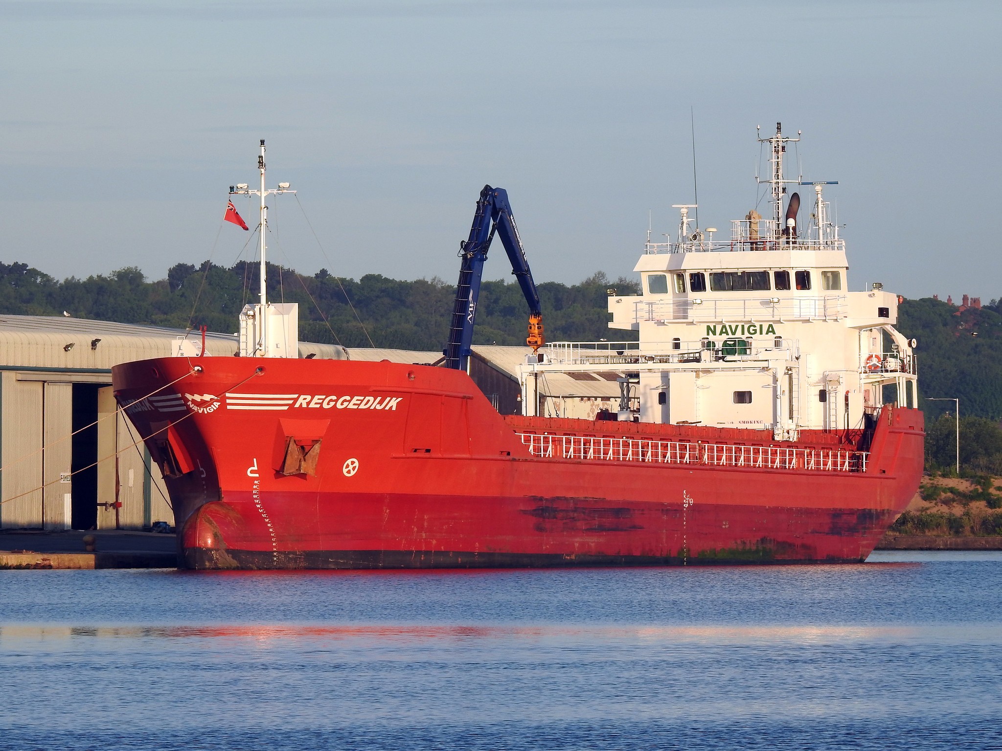 Transit: VERTOM RINEIA        entering English South Coast at The Dover Strait