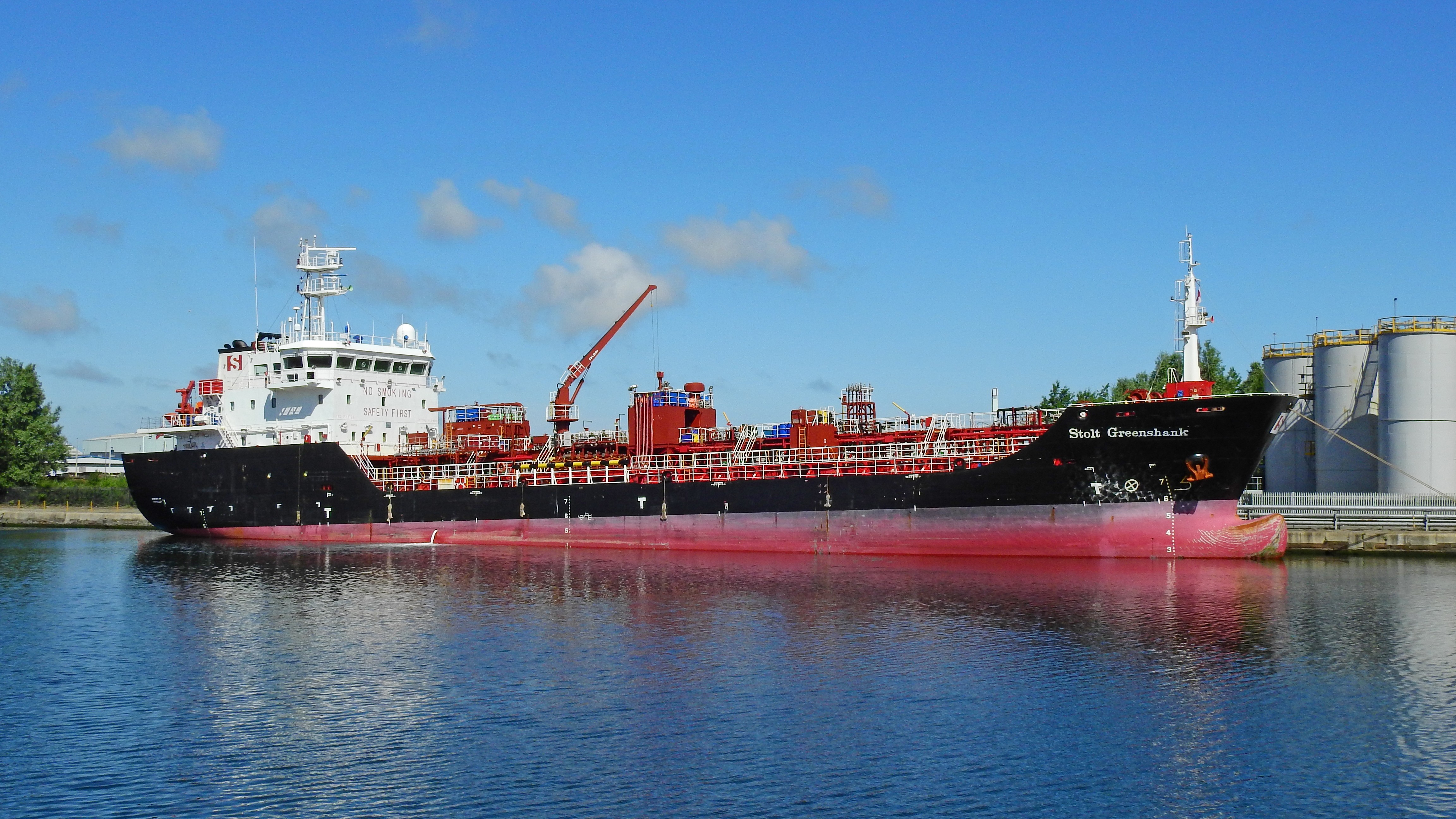 Mersey Departure: STOLT GREENSHANK    