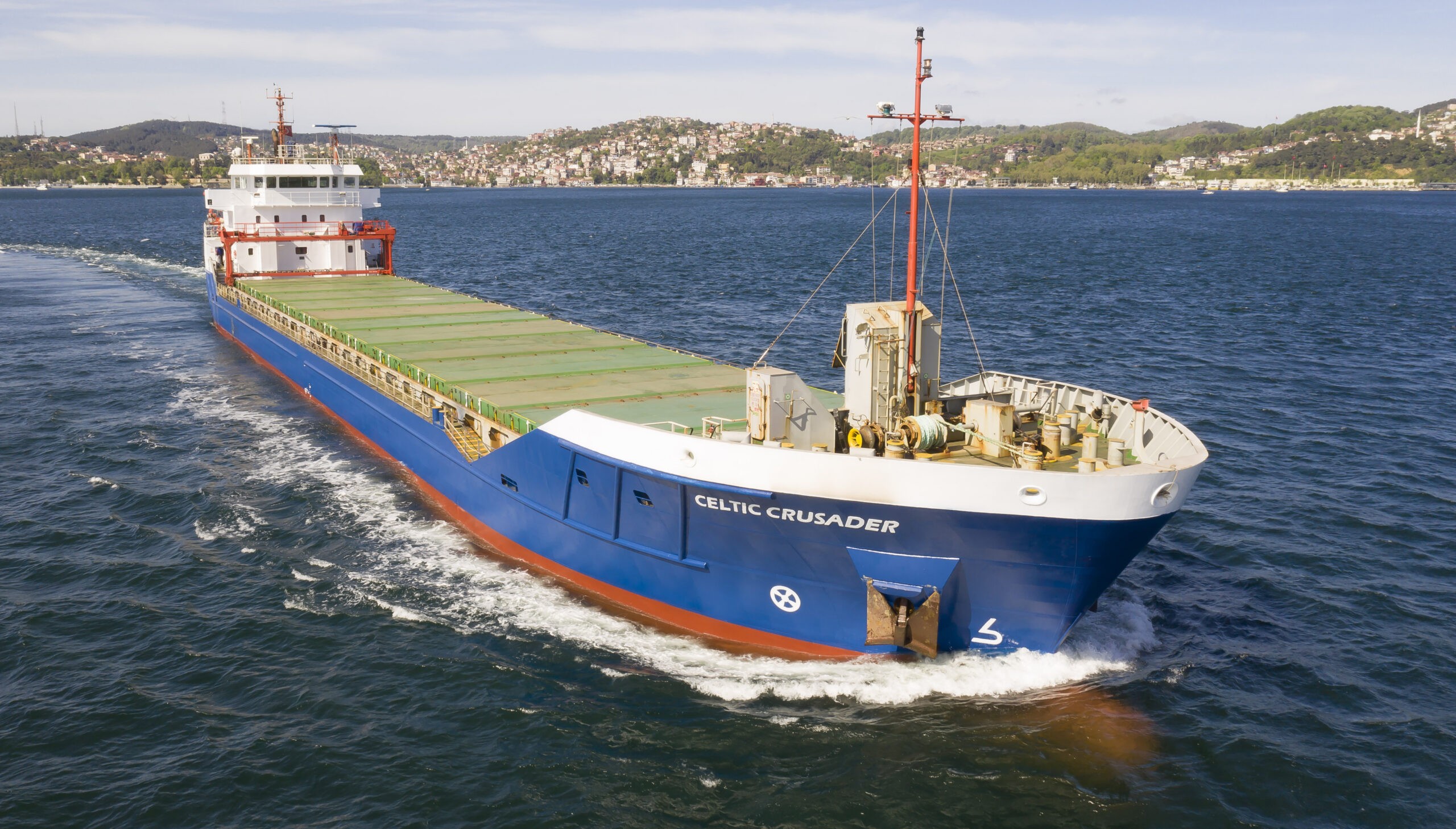  Scottish West Coast - CELTIC CRUSADER transiting North Channel at Belfast