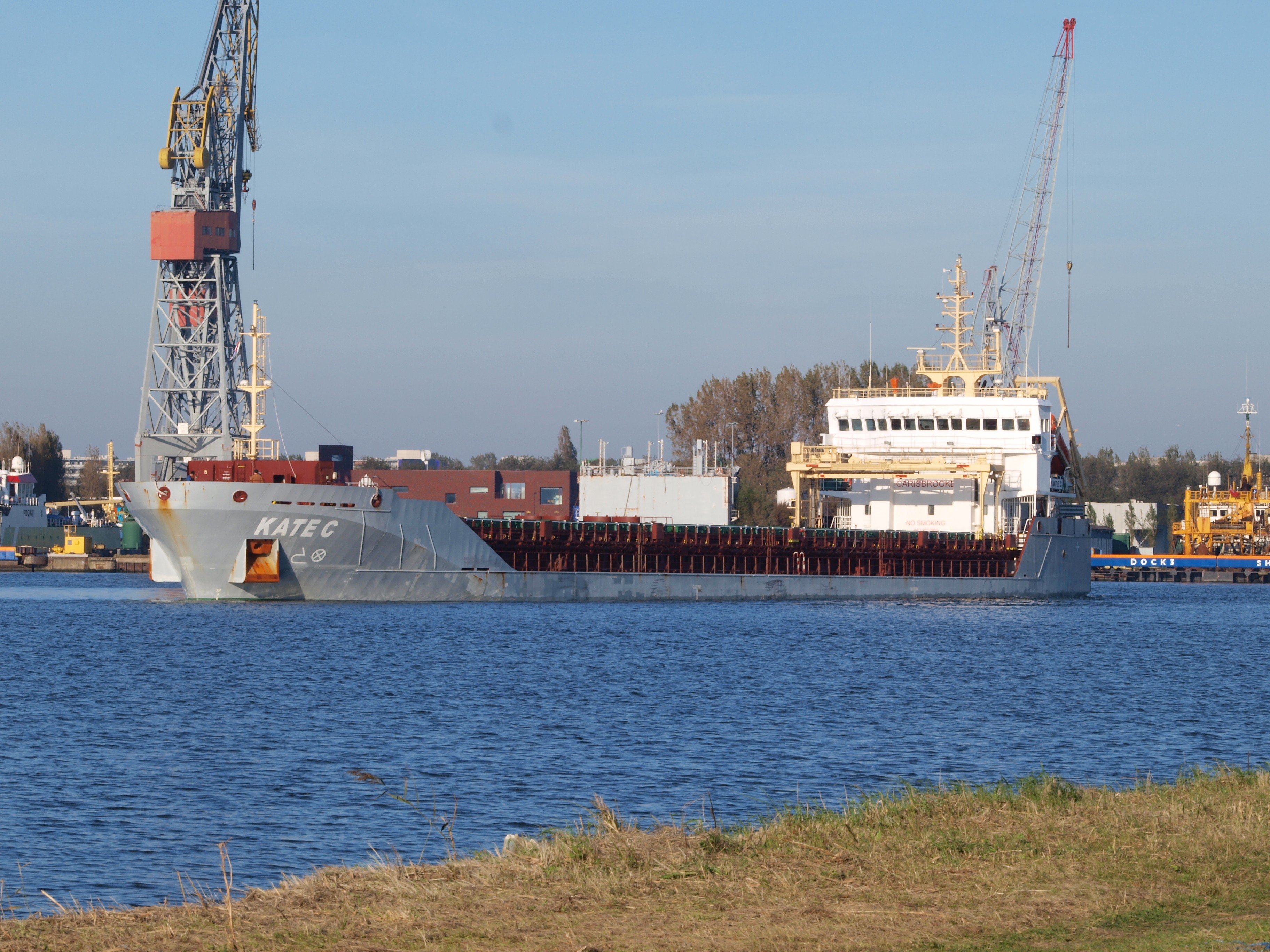 Transit: KATE C entering English South Coast at The Dover Strait