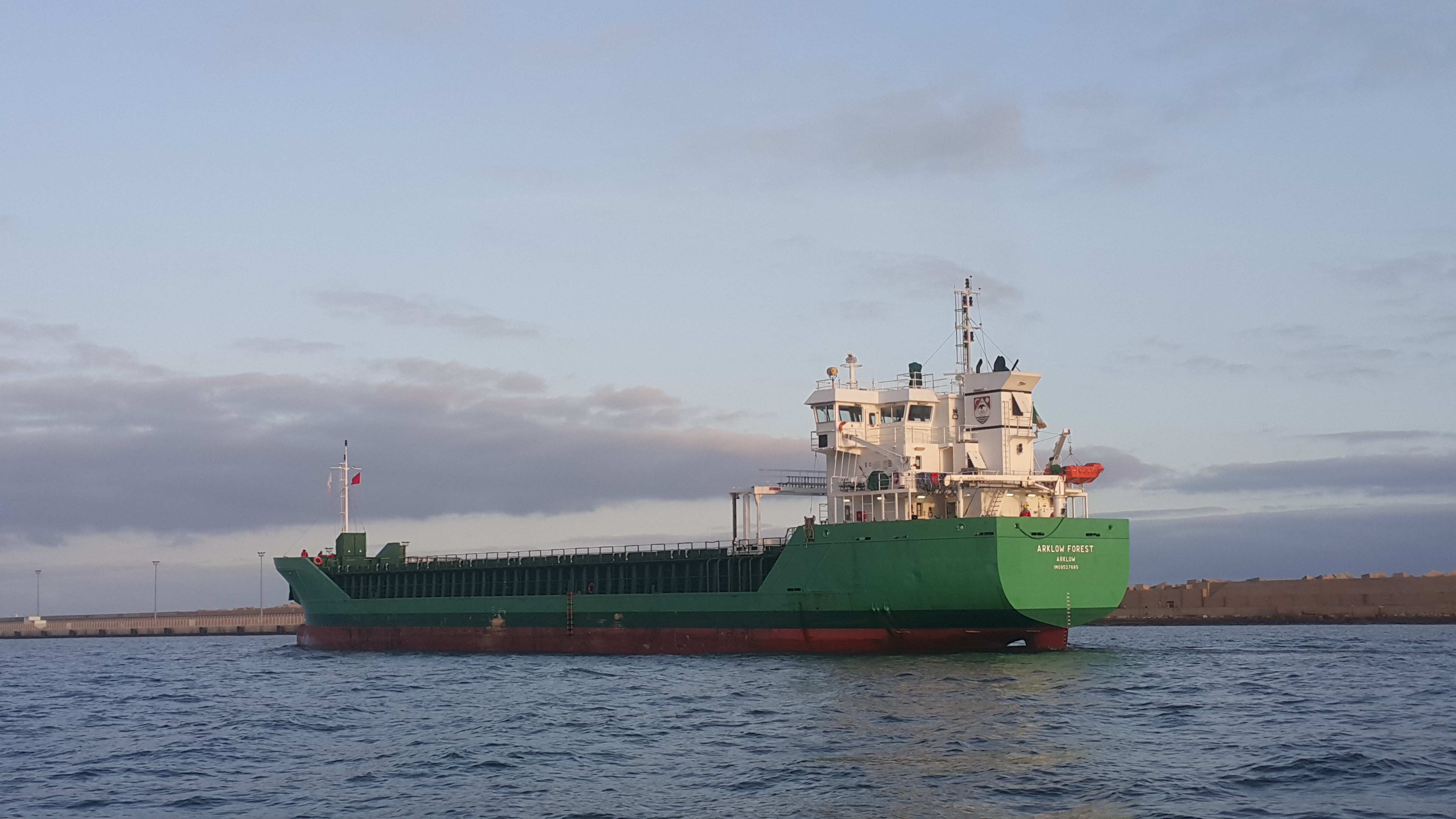 Mersey Arrival: ARKLOW FOREST