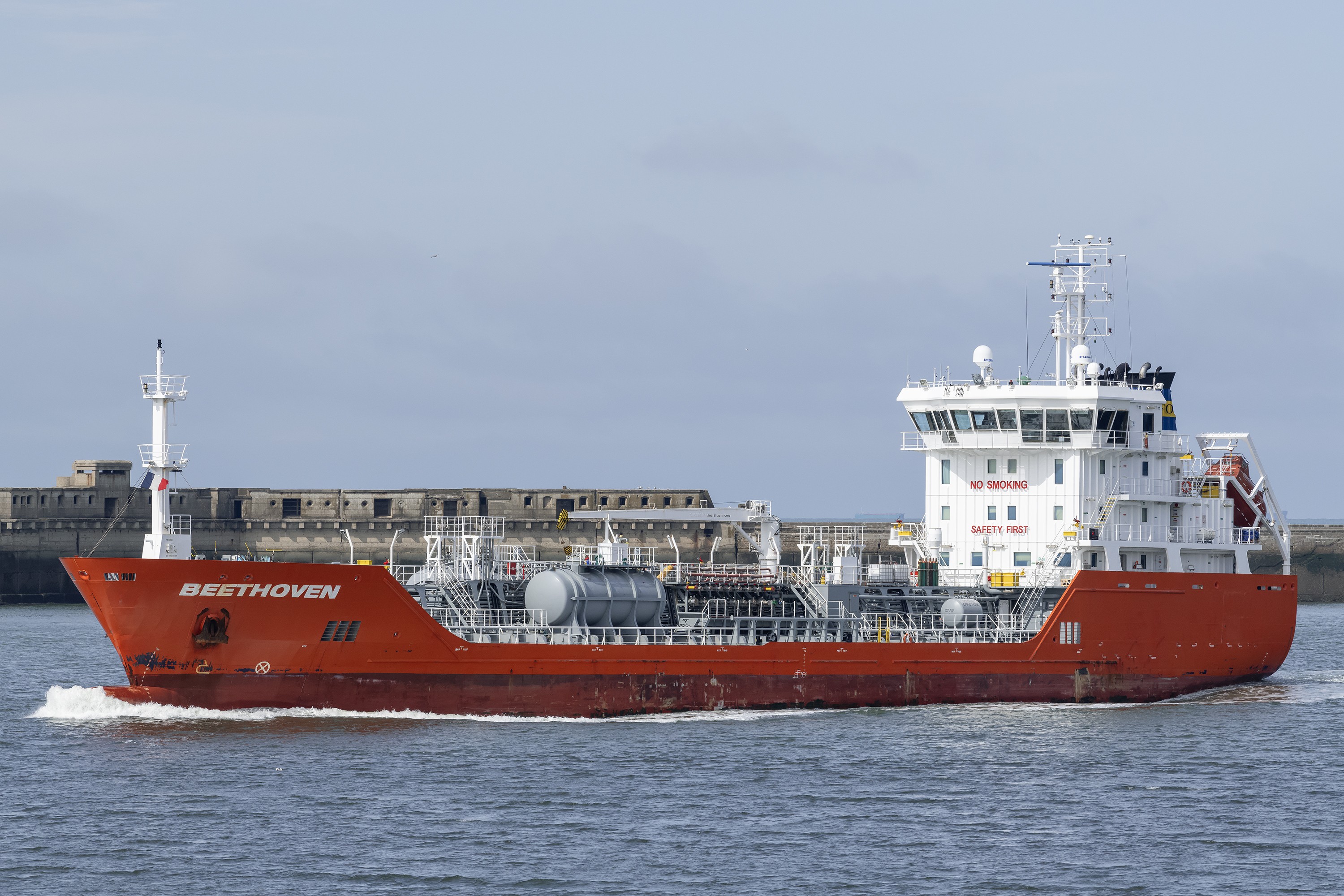 Transit: BEETHOVEN            entering English South Coast at The Dover Strait