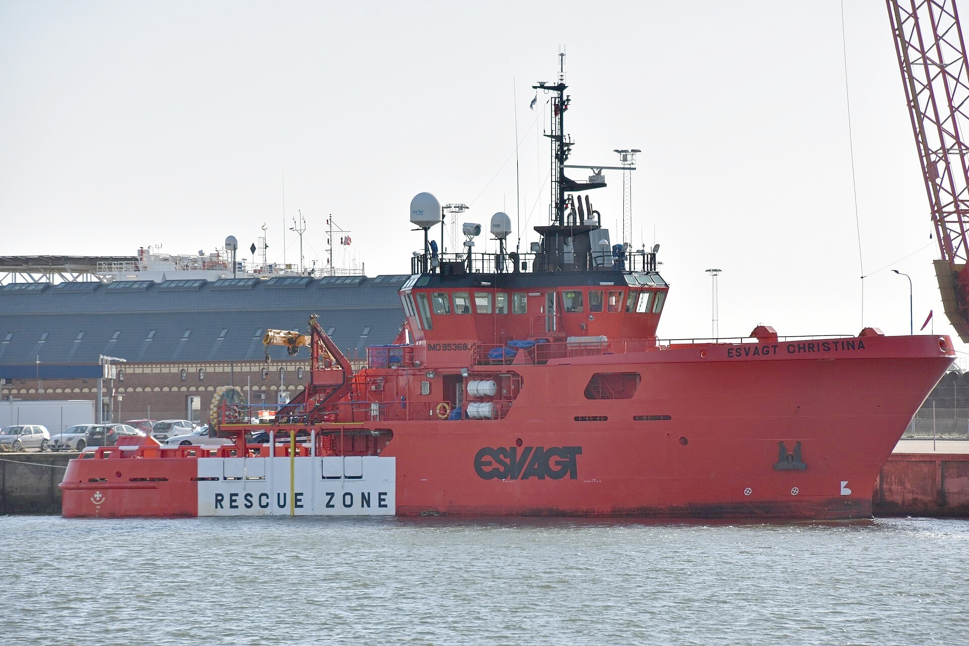  Scottish East Coast - ESVAGT CHRISTINA     transiting Dornoch Firth Coast