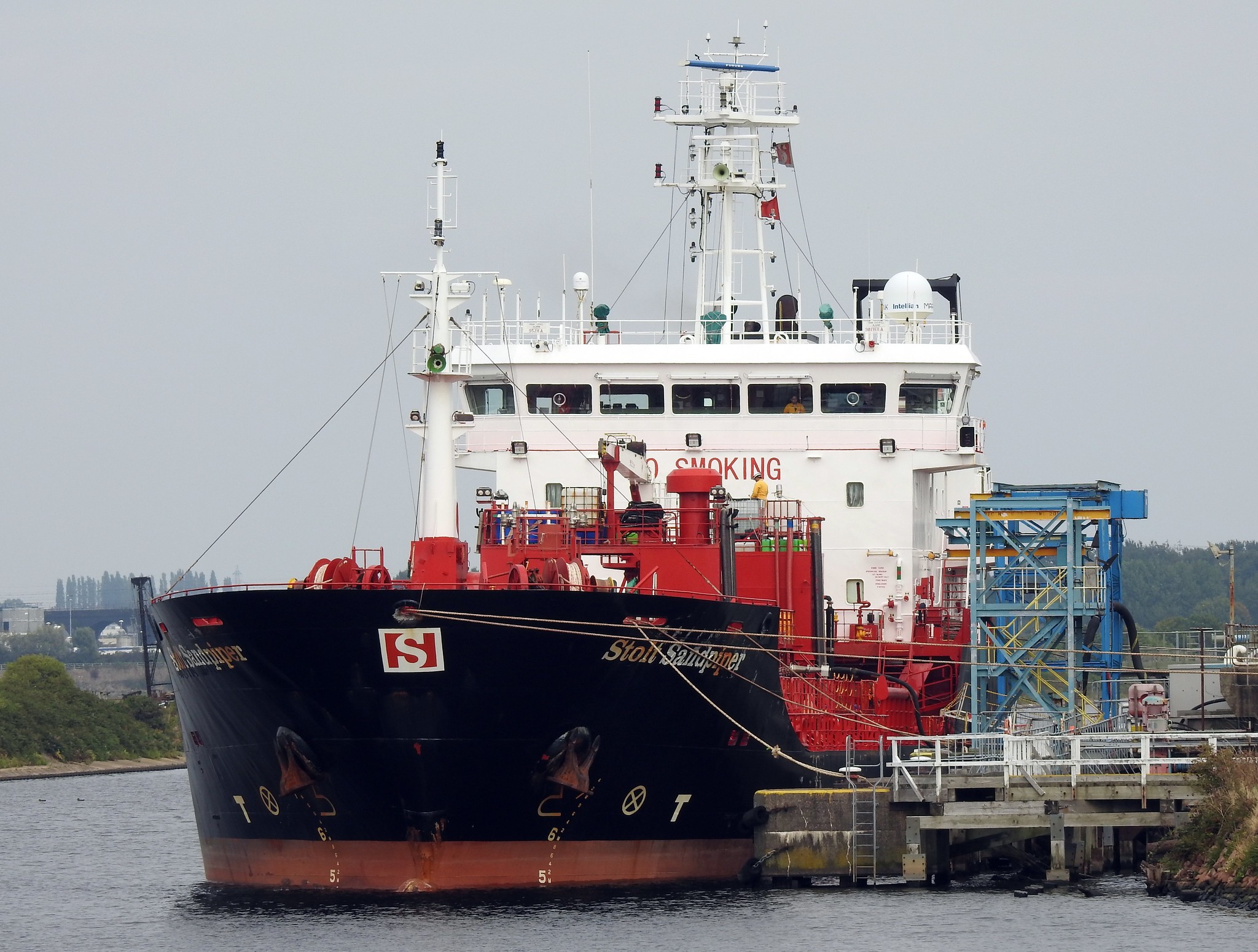 Transit: STOLT SANDPIPER      entering English South Coast at The Dover Strait