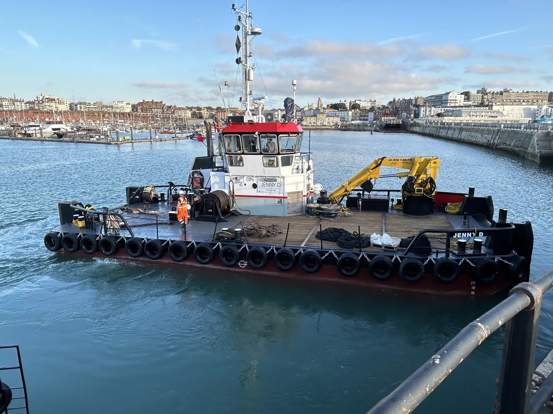 Felixstowe Departure: JENNY D             