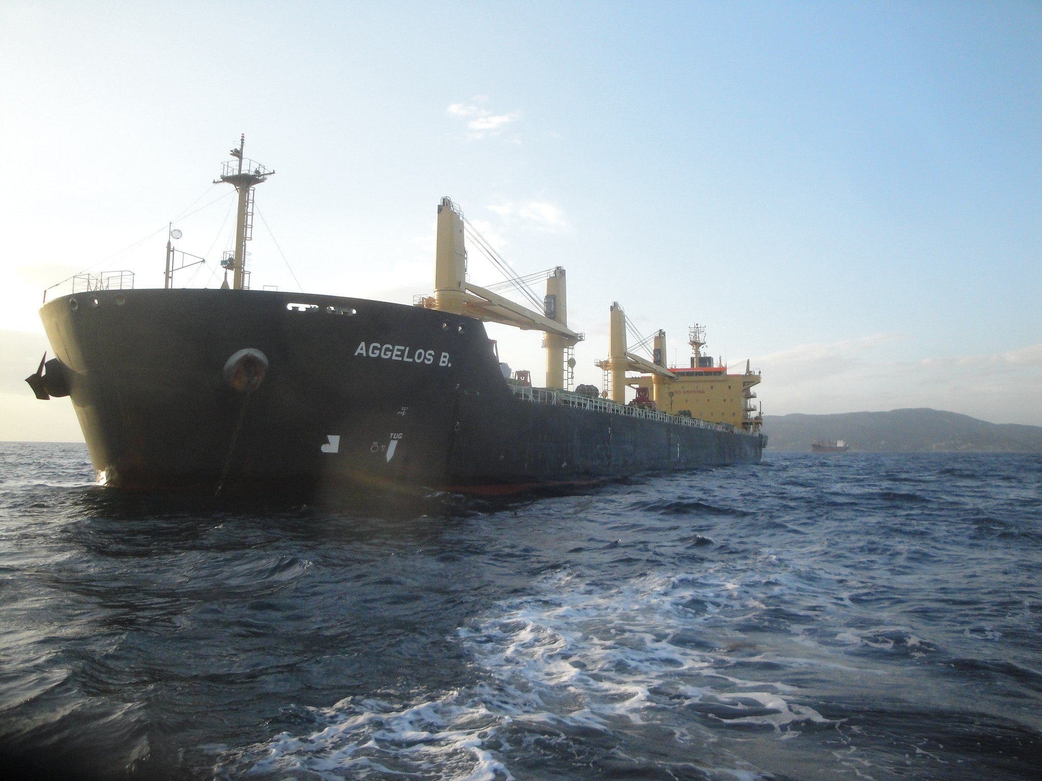  Celtic Sea - AGGELOS B transiting Celtic Sea