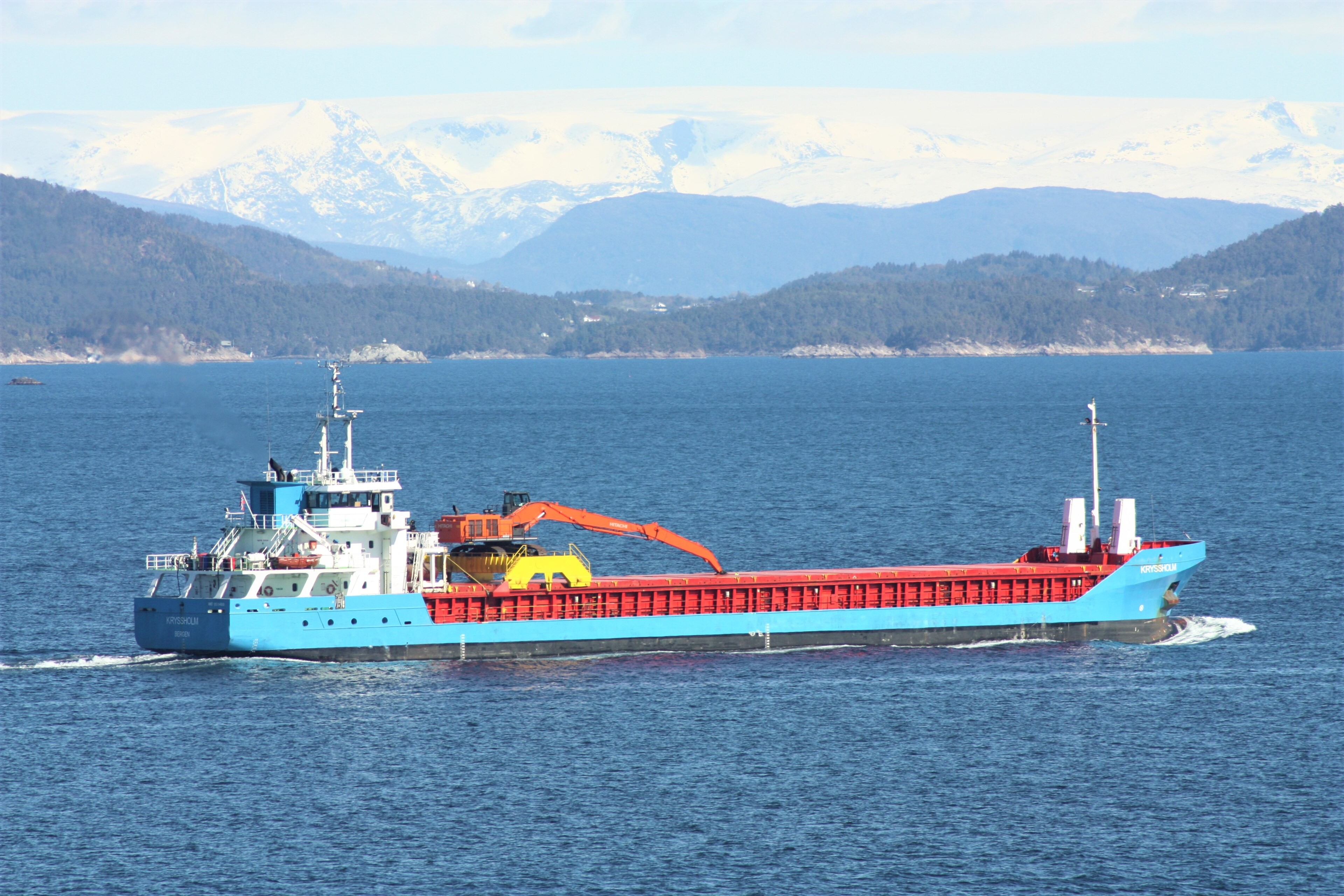  Scottish East Coast - KRYSSHOLM transiting John O'Groats Approach
