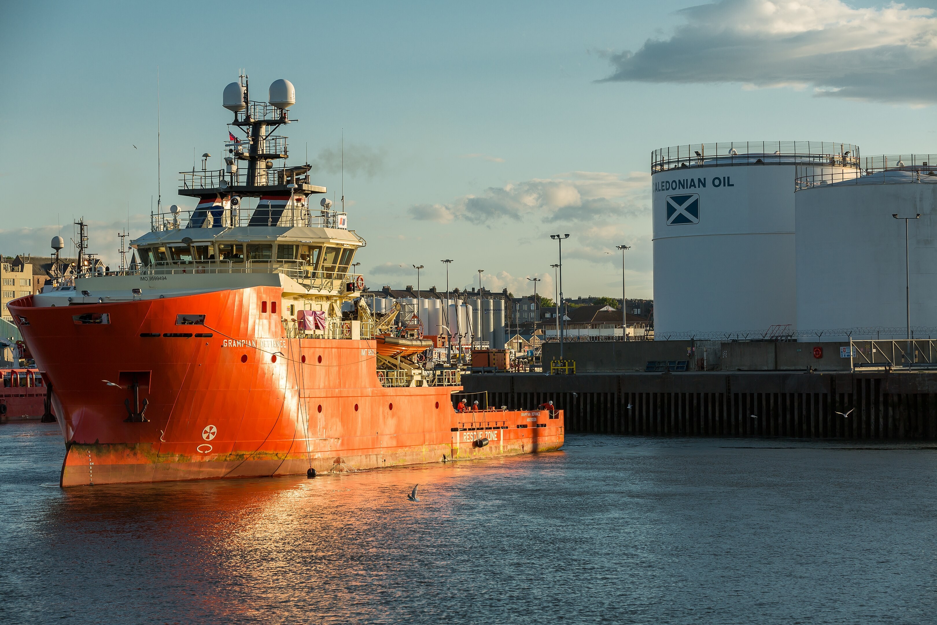 Transit: GRAMPIAN DEFIANCE    entering Scottish East Coast at Aberdeen to Forth Coast Gate