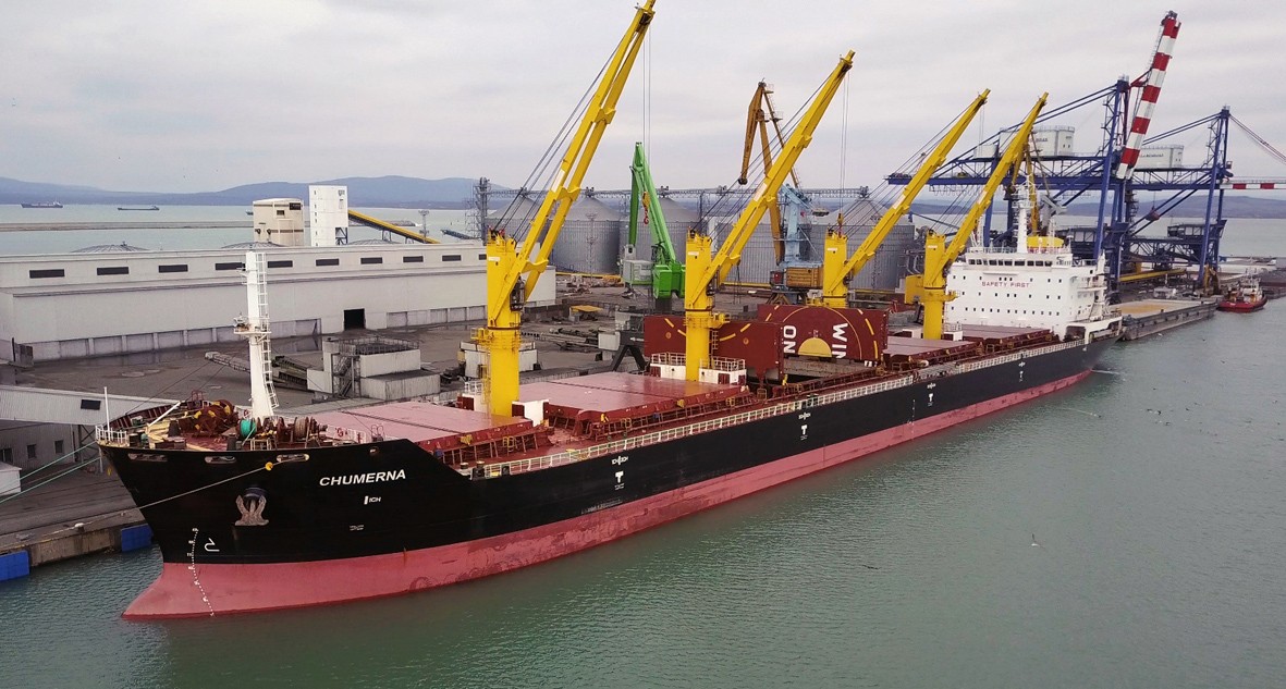 Transit: CHUMERNA             entering English South Coast at The Dover Strait