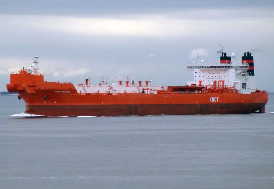 TORILL KNUTSEN transiting John O'Groats Approach on the Scottish East Coast  