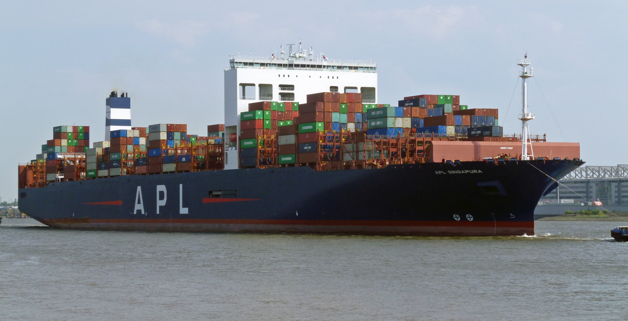 Southampton Departure: APL SINGAPURA