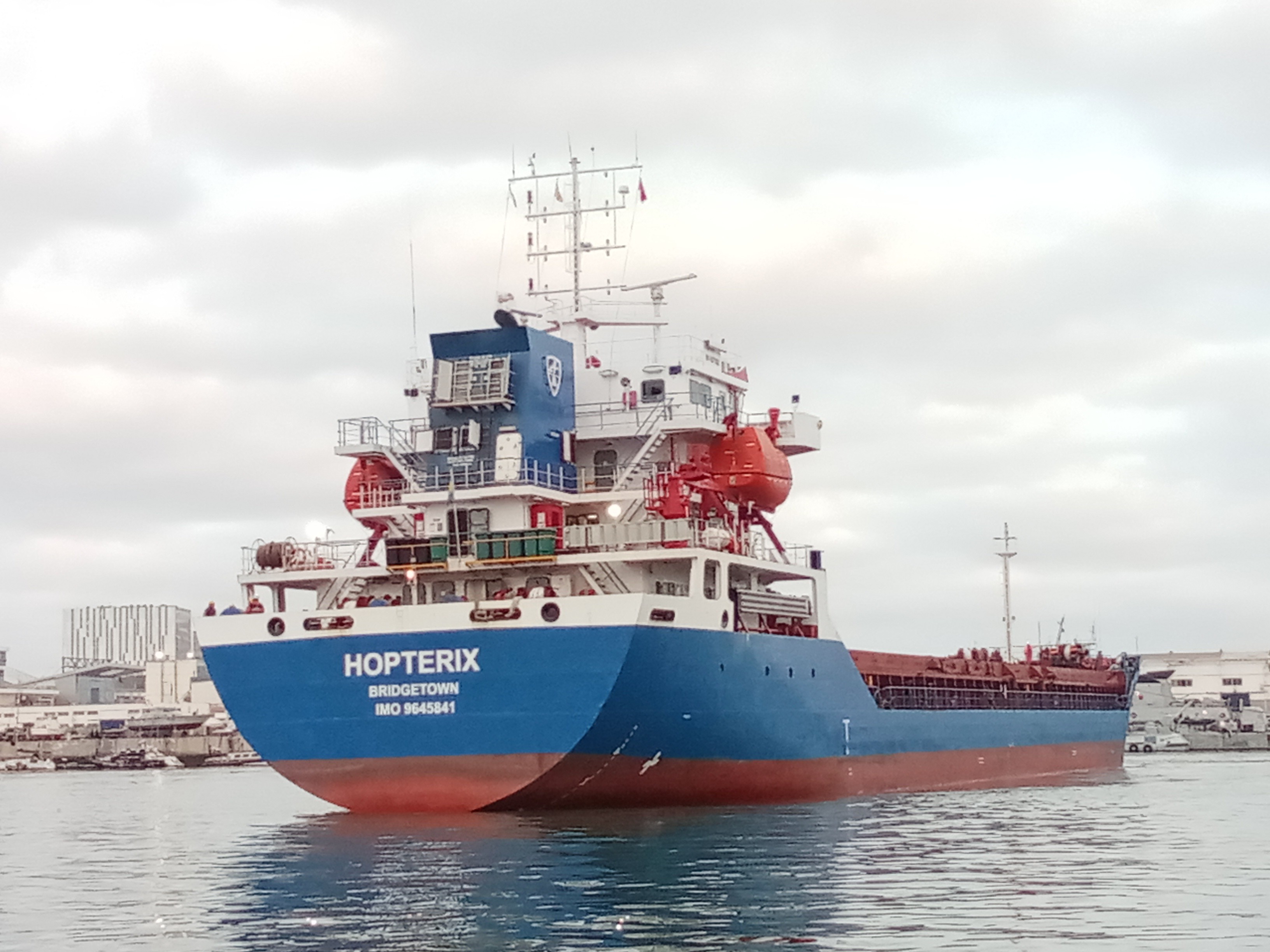  Scottish West Coast - HOPTERIX             transiting North Channel at Belfast