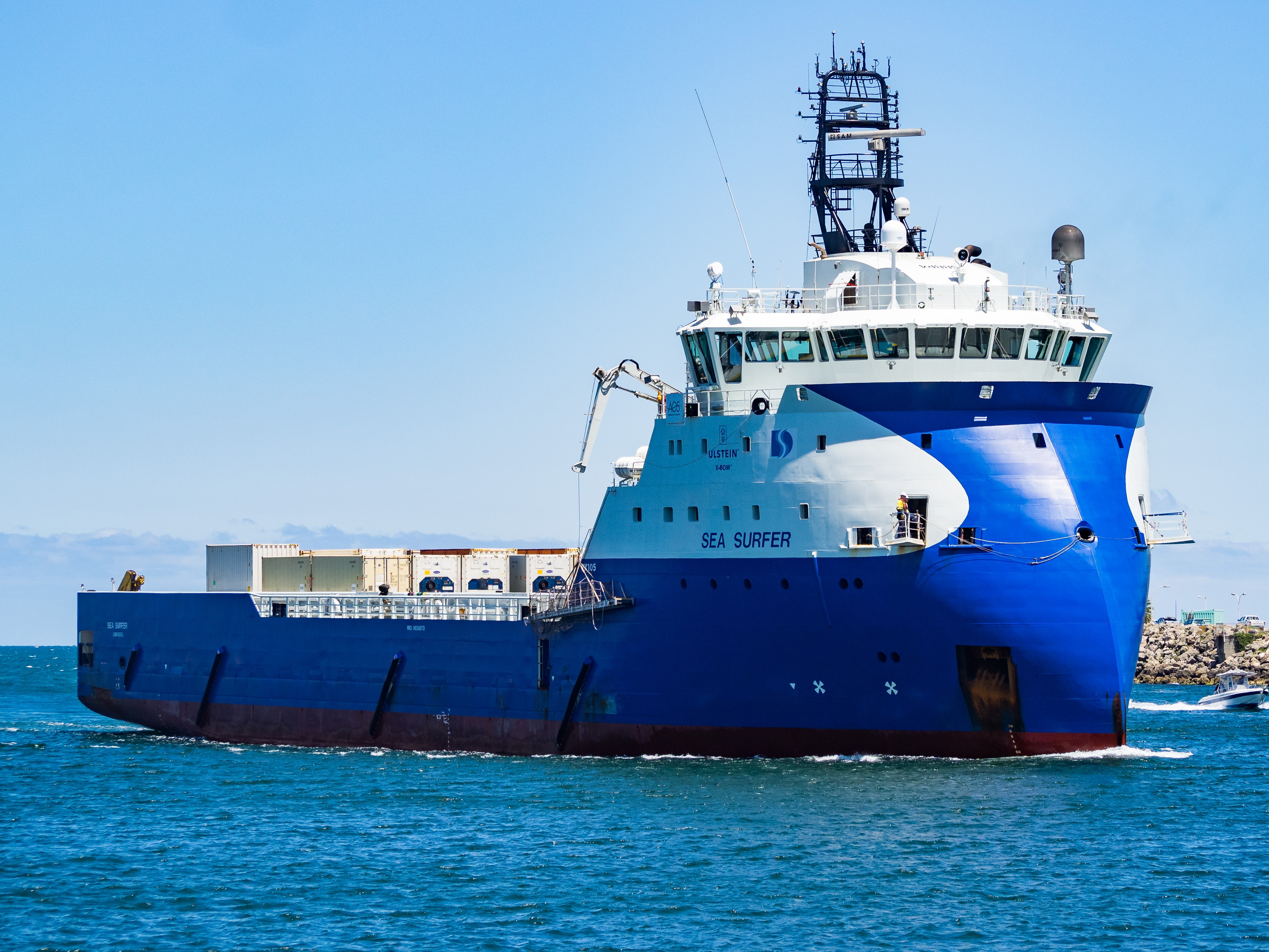 Transit: SURFER TIDE entering Scottish East Coast at Aberdeen to Forth Coast Gate