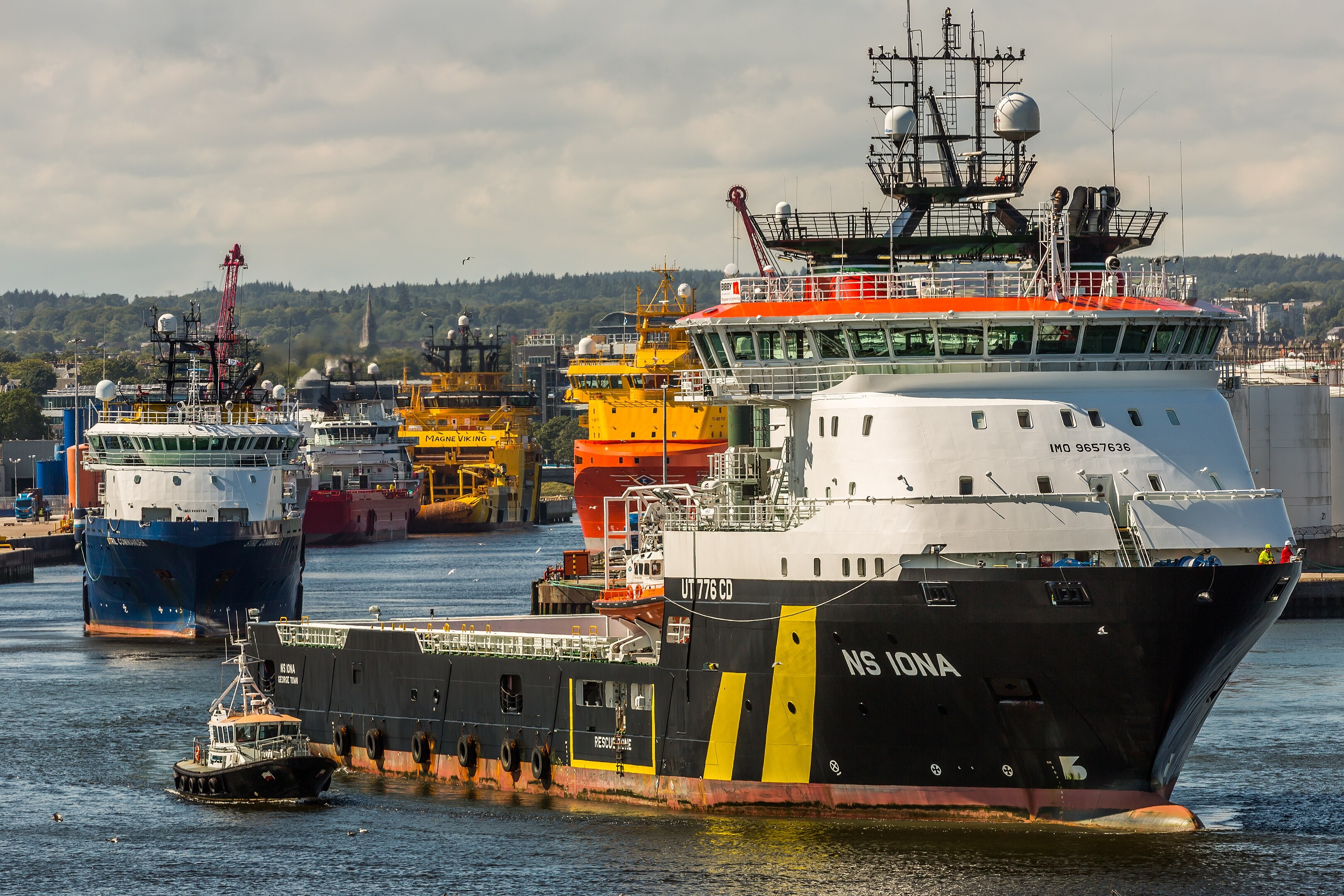 Scottish East Coast - NS IONA transiting Aberdeenshire Coast