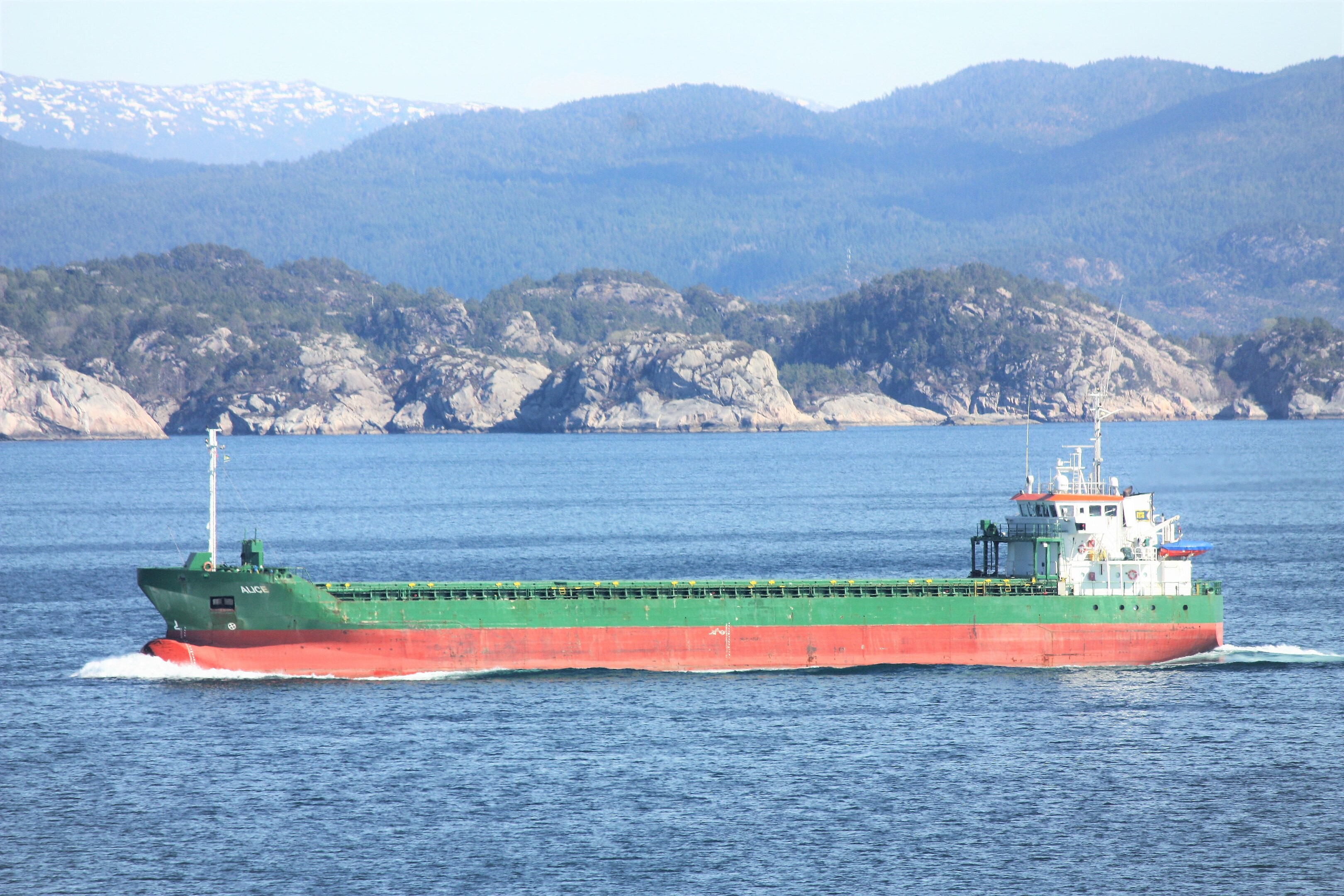 Transit: ALICE entering English South Coast at The Dover Strait