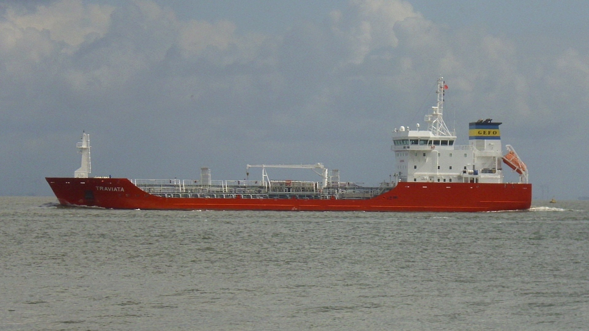 Transit: TRAVIATA             entering English South Coast at The Dover Strait
