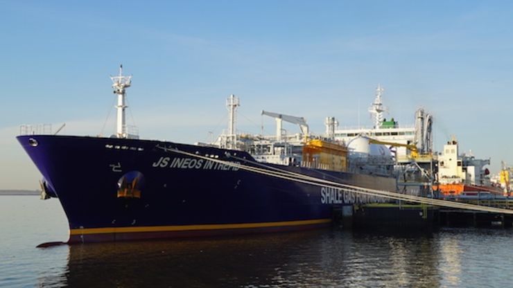 Scottish East Coast - INEOS INTREPID       transiting Forth & Tay Coast