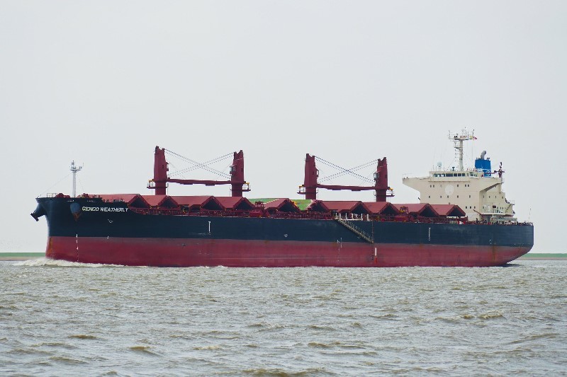  Celtic Sea - GENCO WEATHERLY      transiting Celtic Sea