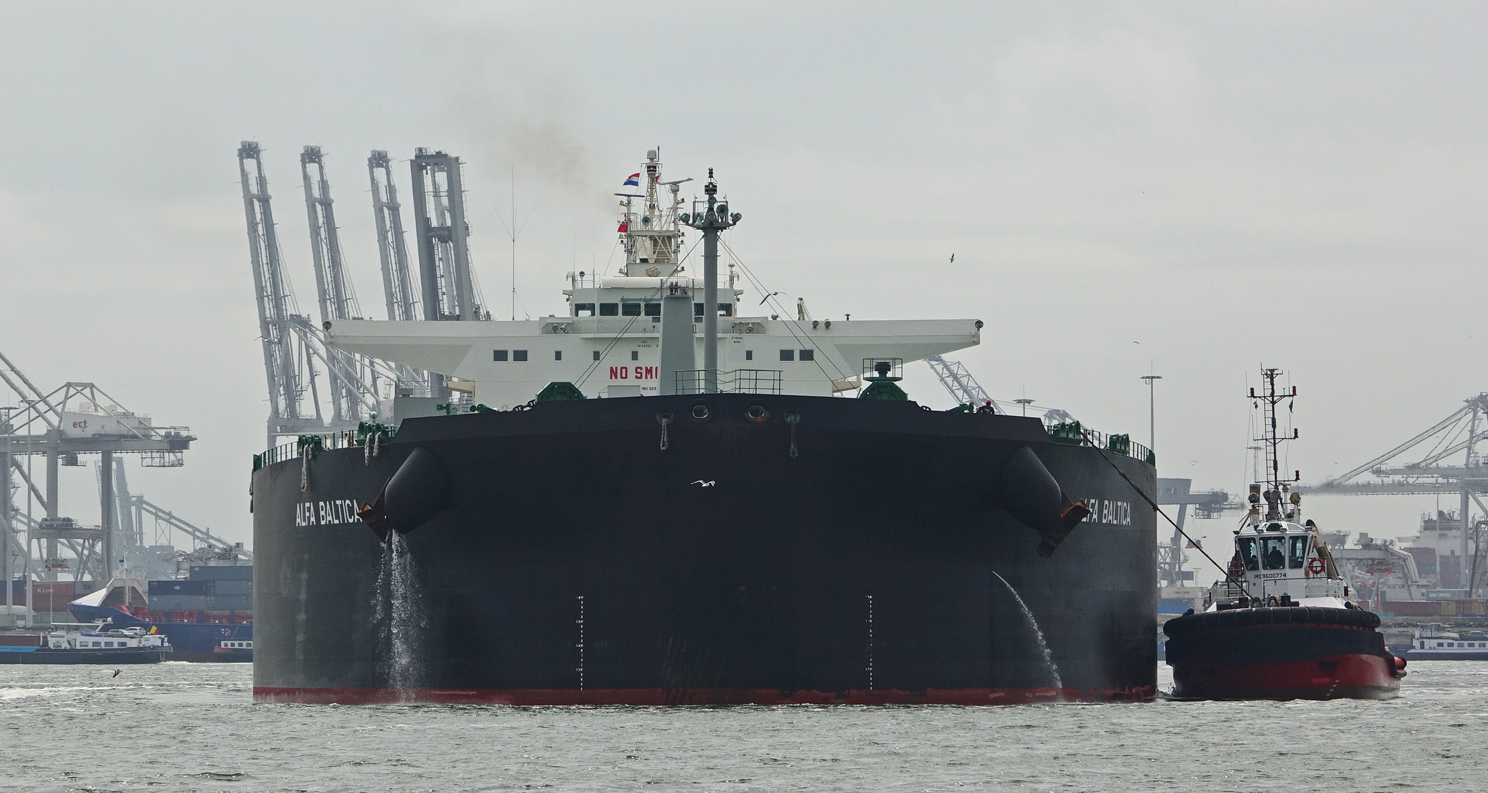 Transit: ALFA BALTICA         entering English South Coast at The Dover Strait