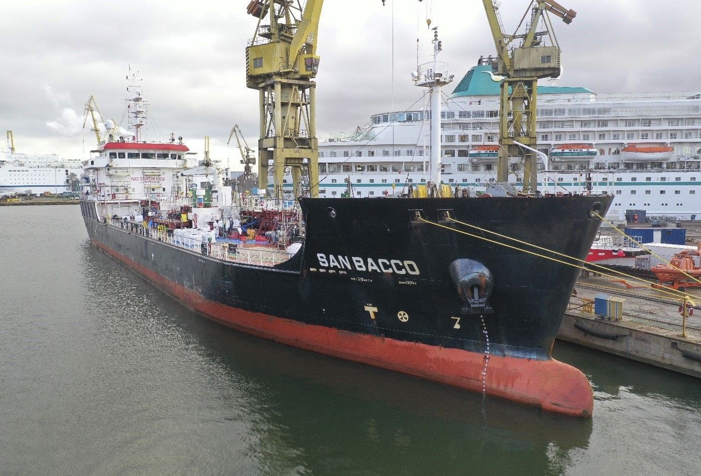 Teeside Departure: SAN BACCO           