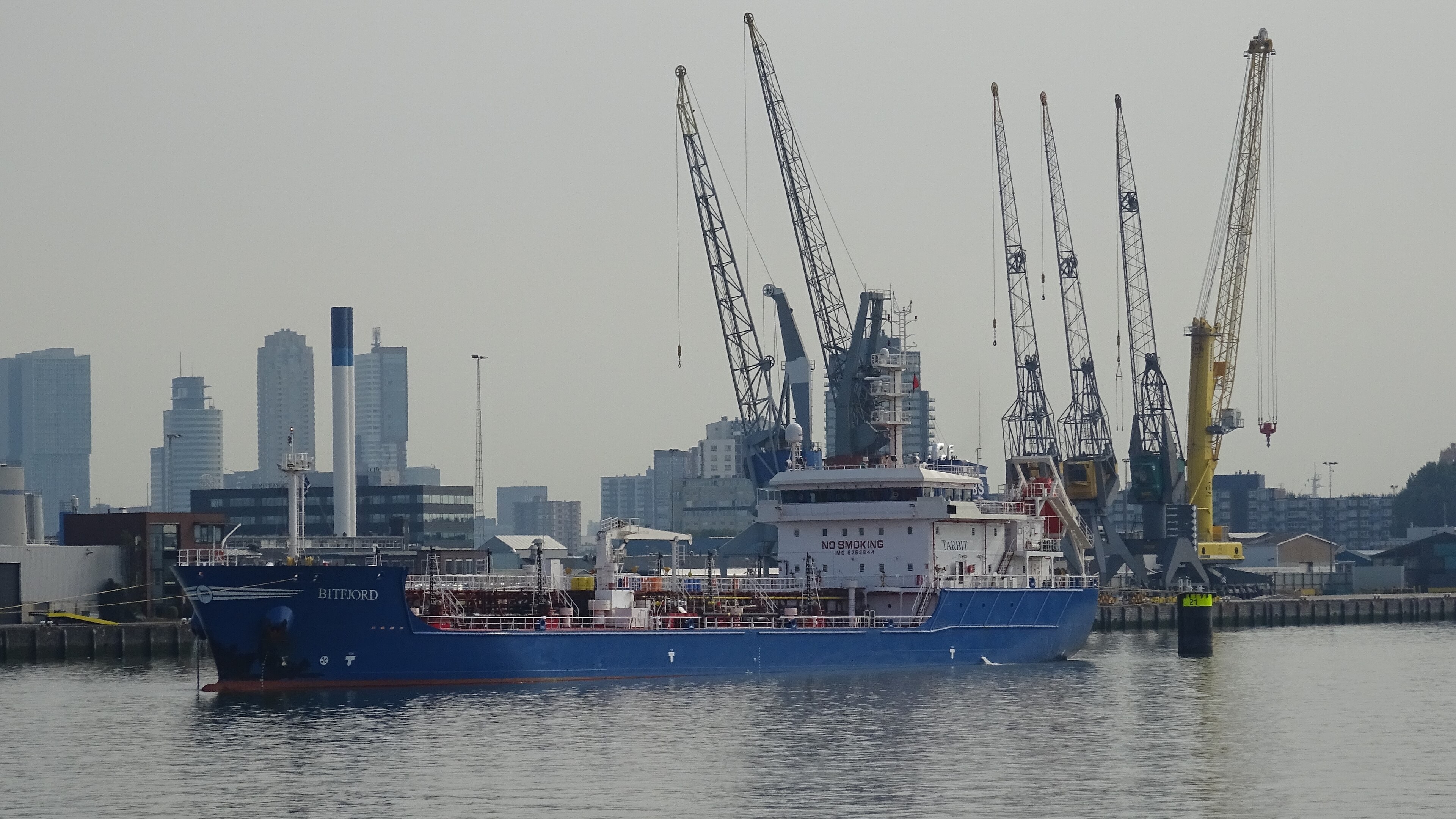 Teeside Departure: BITFJORD