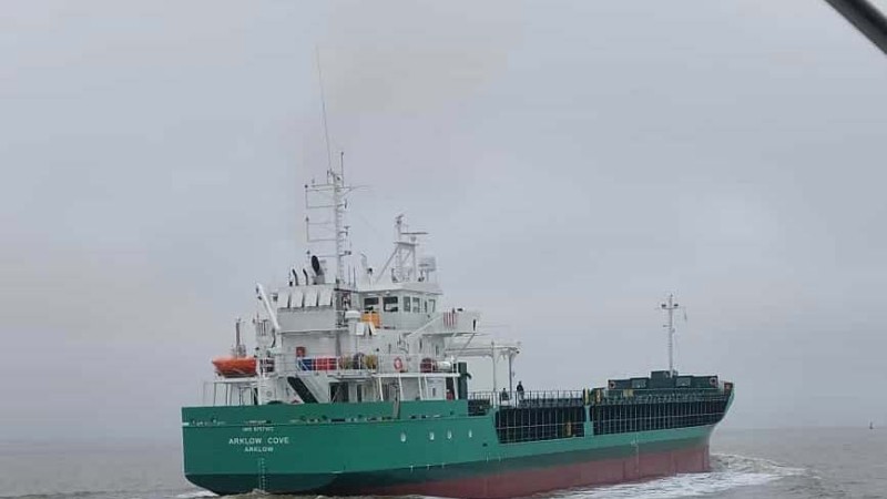  Irish Sea - ARKLOW COVE          transiting Irish Sea off Wales