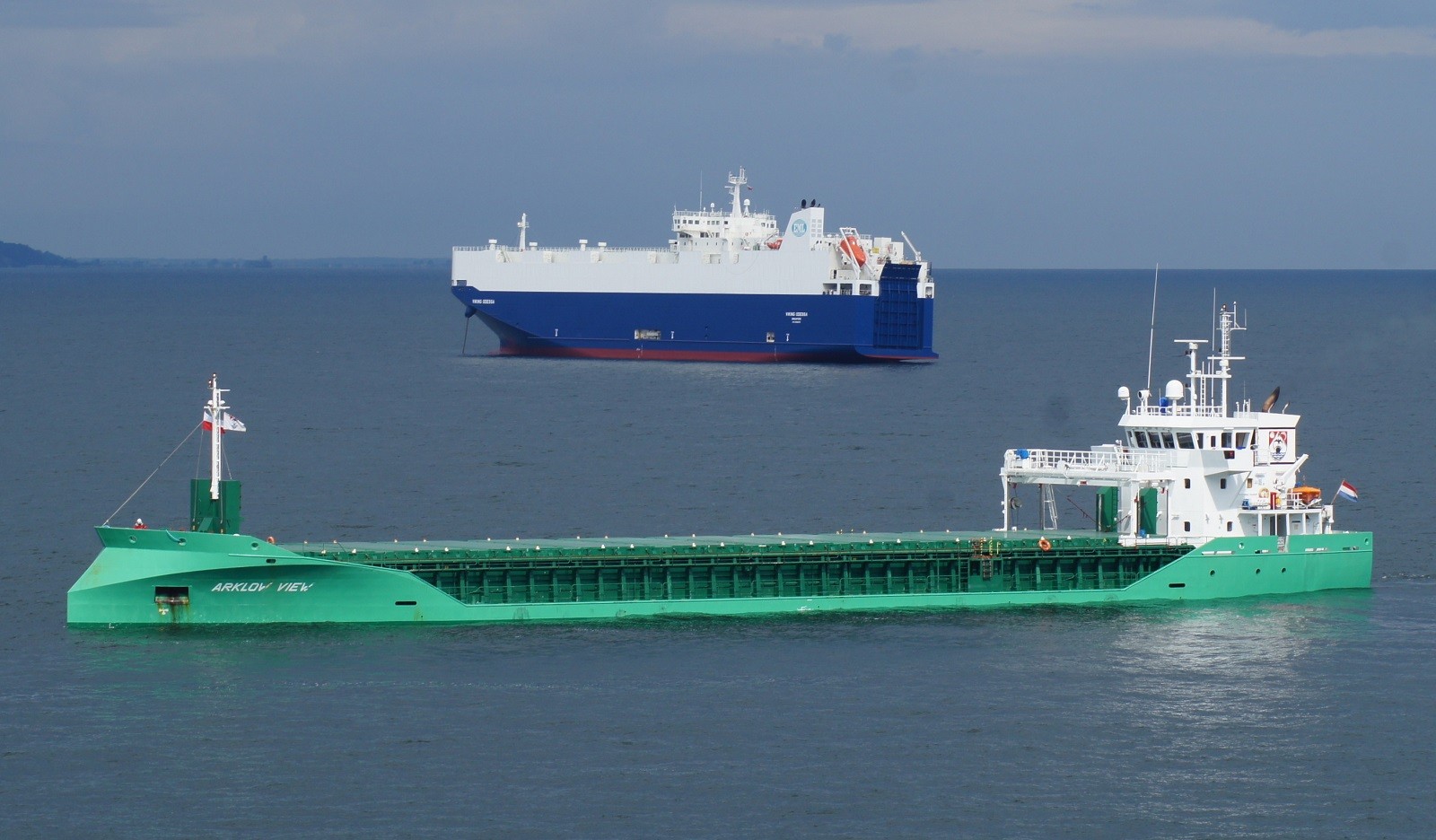  Scottish West Coast - ARKLOW VIEW transiting North Channel at Belfast