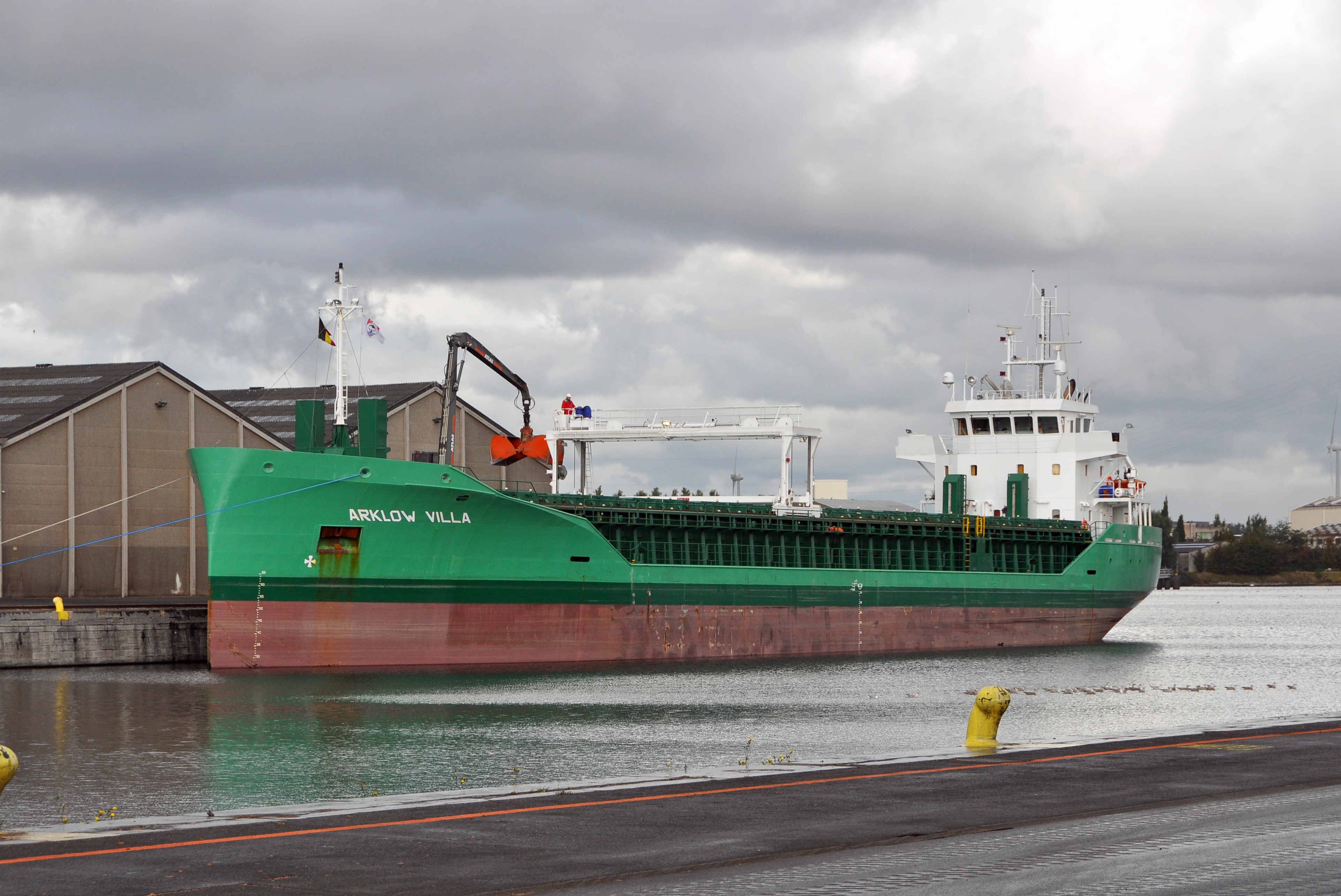  Irish Sea - ARKLOW VILLA transiting North Channel Belfast