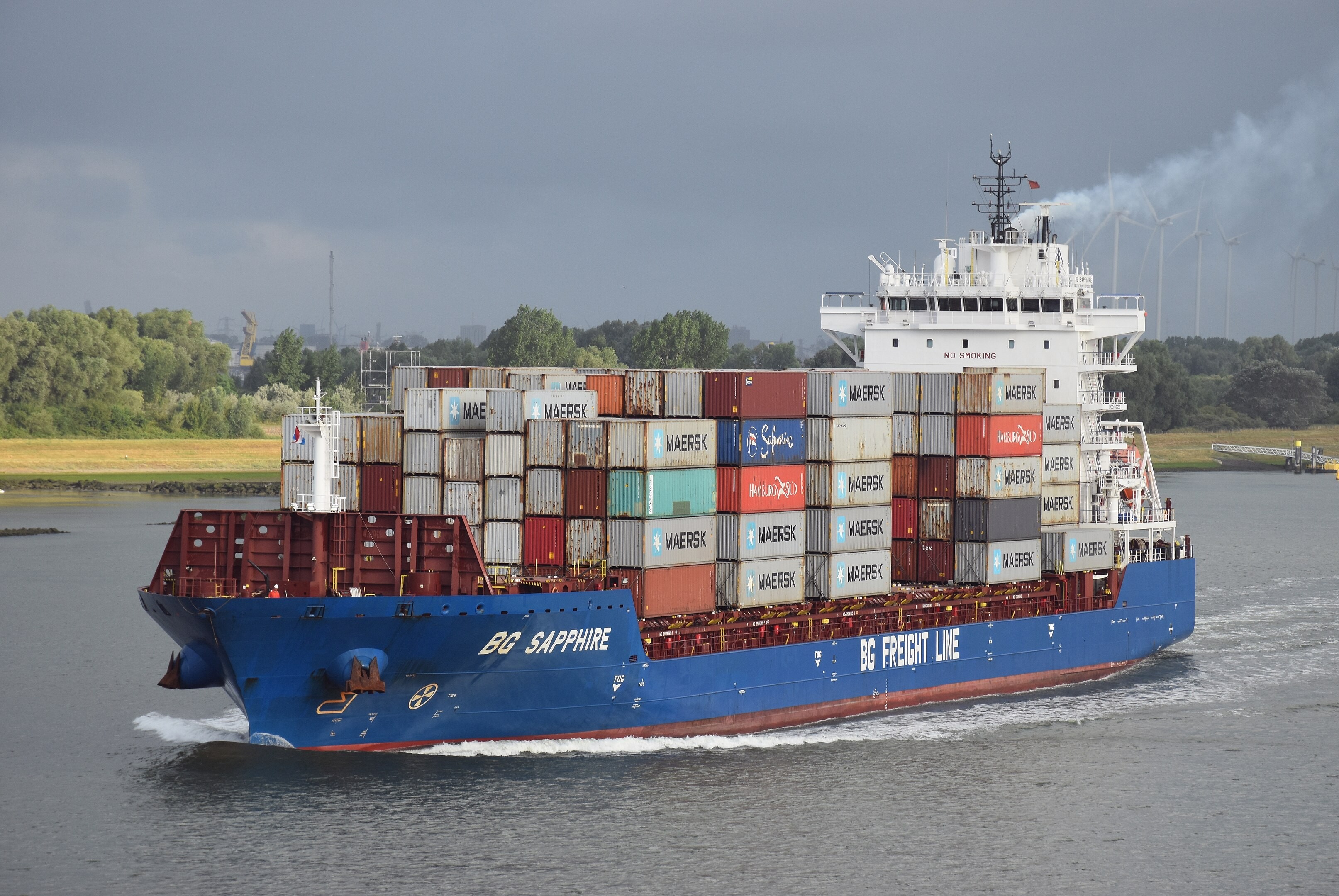 Southampton Departure: BG SAPPHIRE