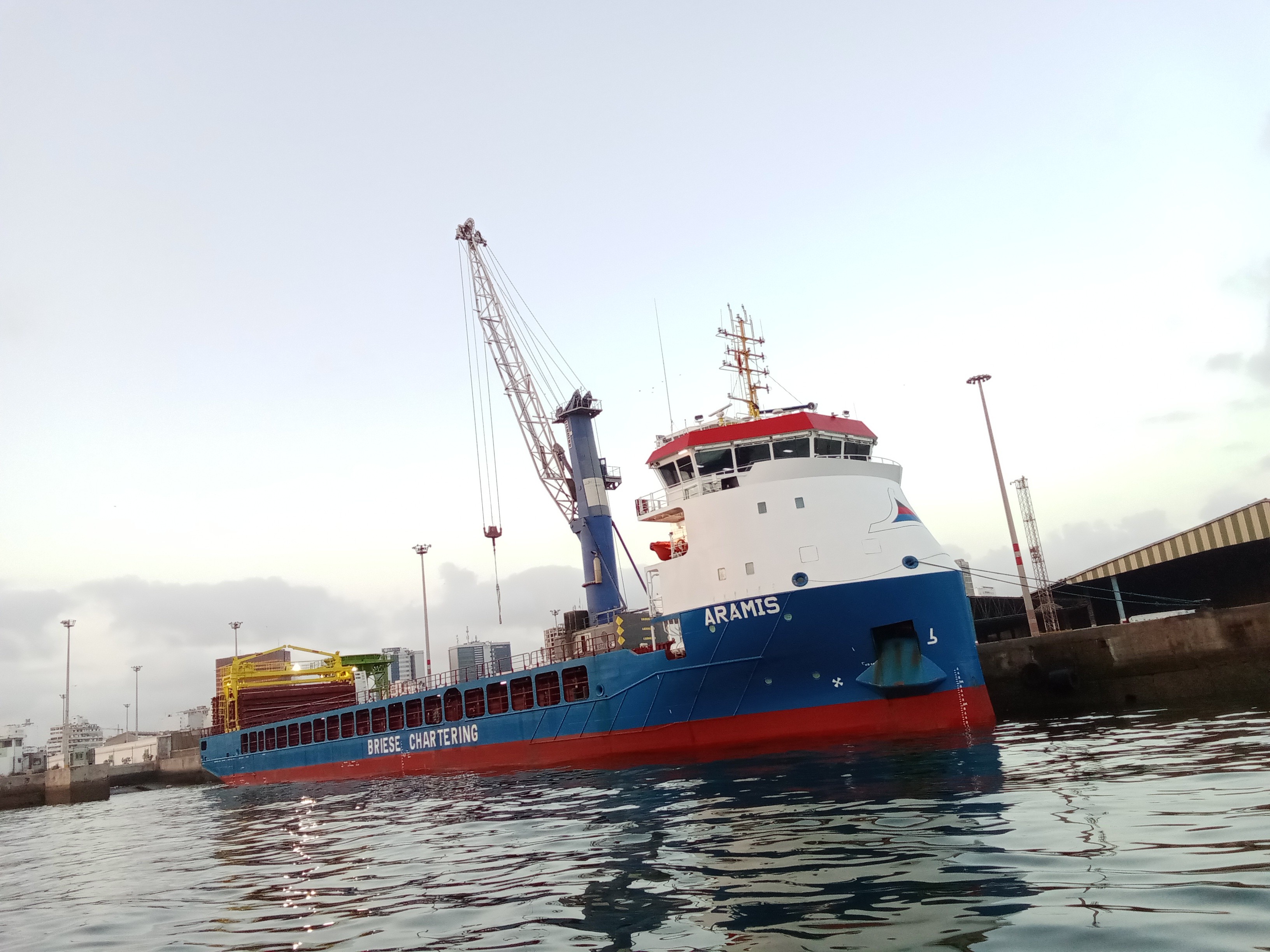 Transit: ARAMIS               entering English South Coast at The Dover Strait