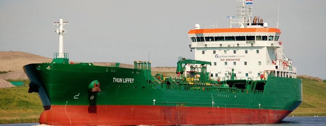 Bristol Channel Departure: THUN LIFFEY