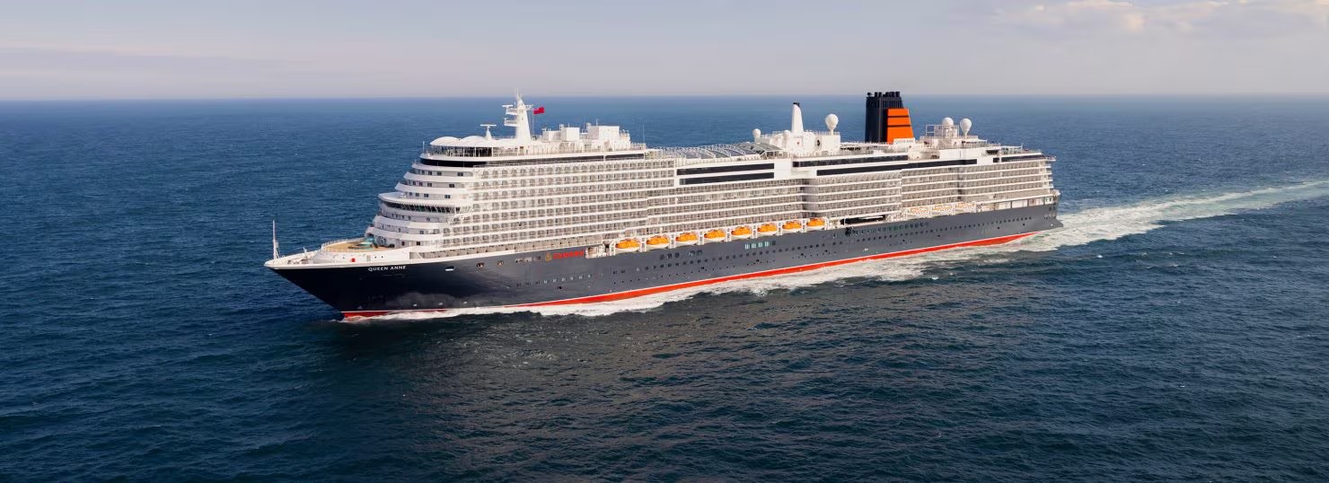 Transit: QUEEN ANNE entering English South Coast at The Dover Strait