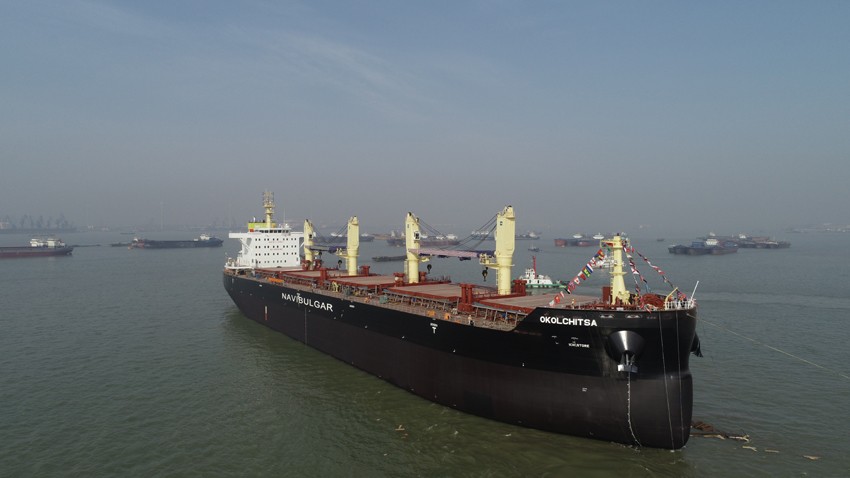 Transit: OKOLCHITSA           entering English South Coast at The Dover Strait