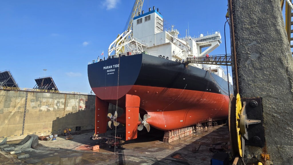 Southampton Departure: MARAN TIDE