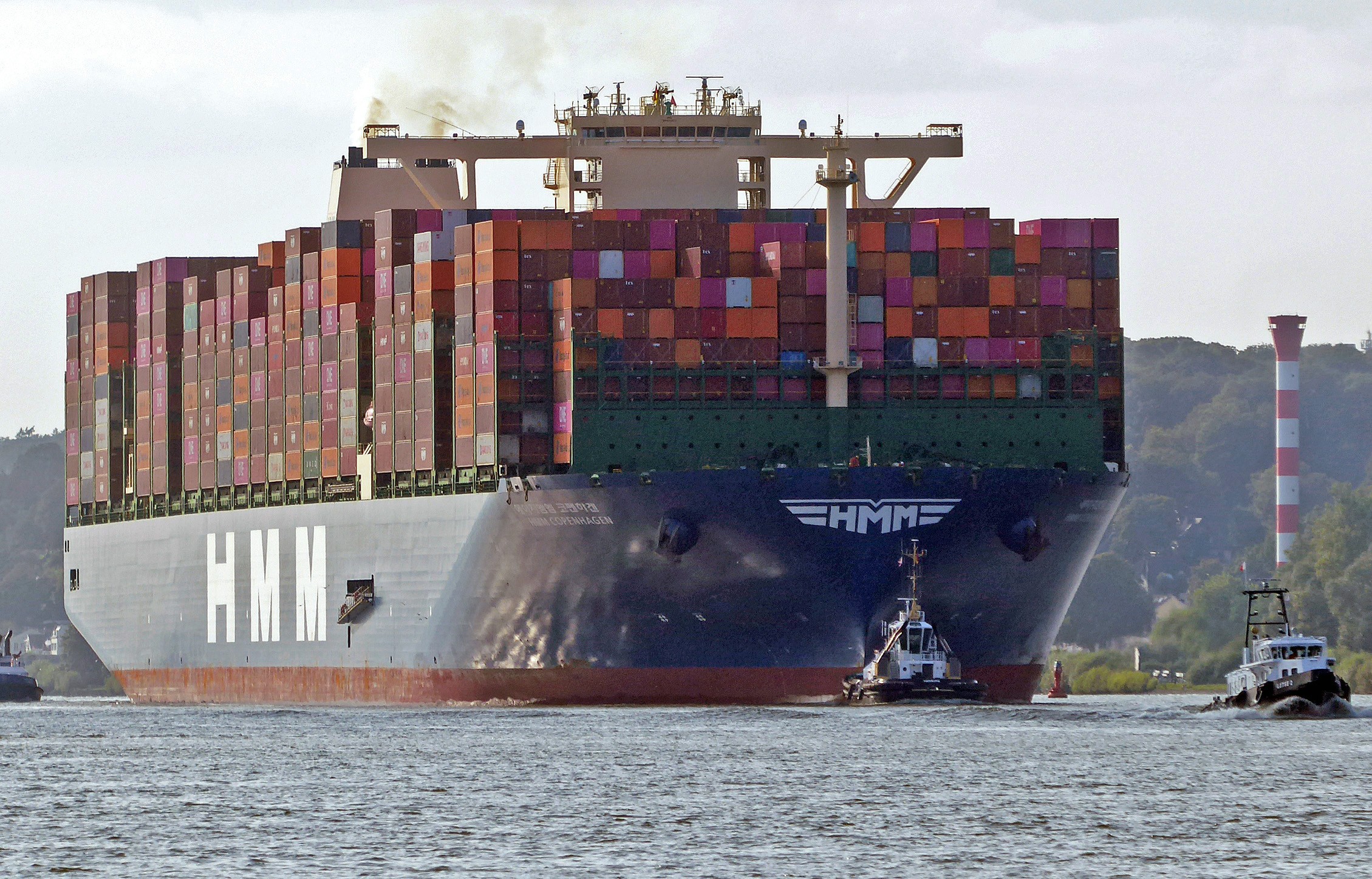 Southampton Departure: HMM COPENHAGEN      