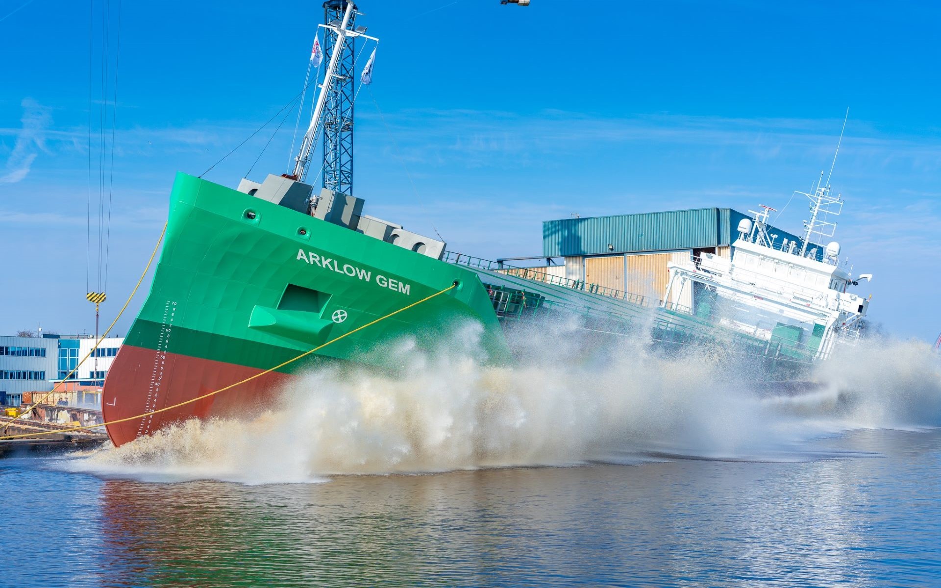  Scottish East Coast - ARKLOW GEM transiting John O'Groats Approach