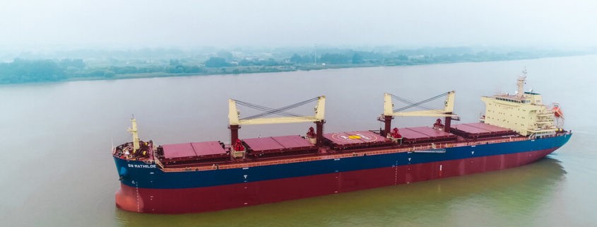 Transit: GW MATHILDE          entering English South Coast at The Dover Strait