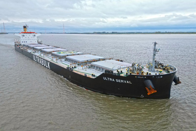 Transit: ULTRA SERVAL         entering English South Coast at The Dover Strait